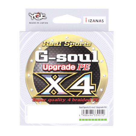 

Шнур YGK G-SOUL Upgrade X4 150m #1.2/20 lb