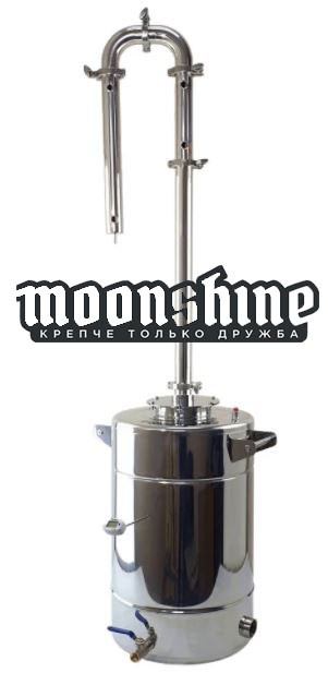 

Дистиллятор Moonshine Medium кламп 1.5" с баком 120 литров