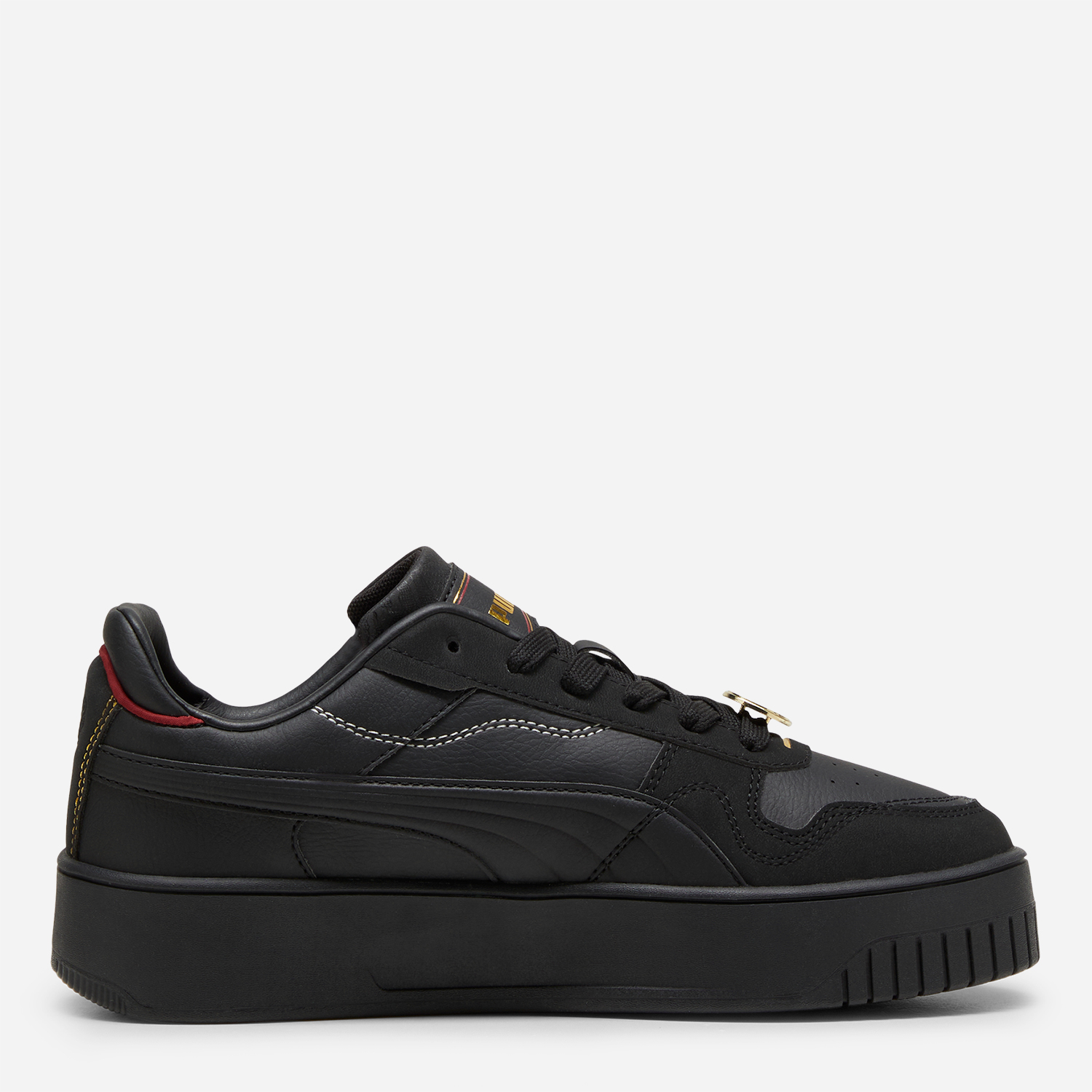 Акція на Жіночі кеди низькі Puma Carina Street Class Act 39748901 36 (3.5UK) 22.5 см Puma Black-Puma Black-Puma Gold від Rozetka