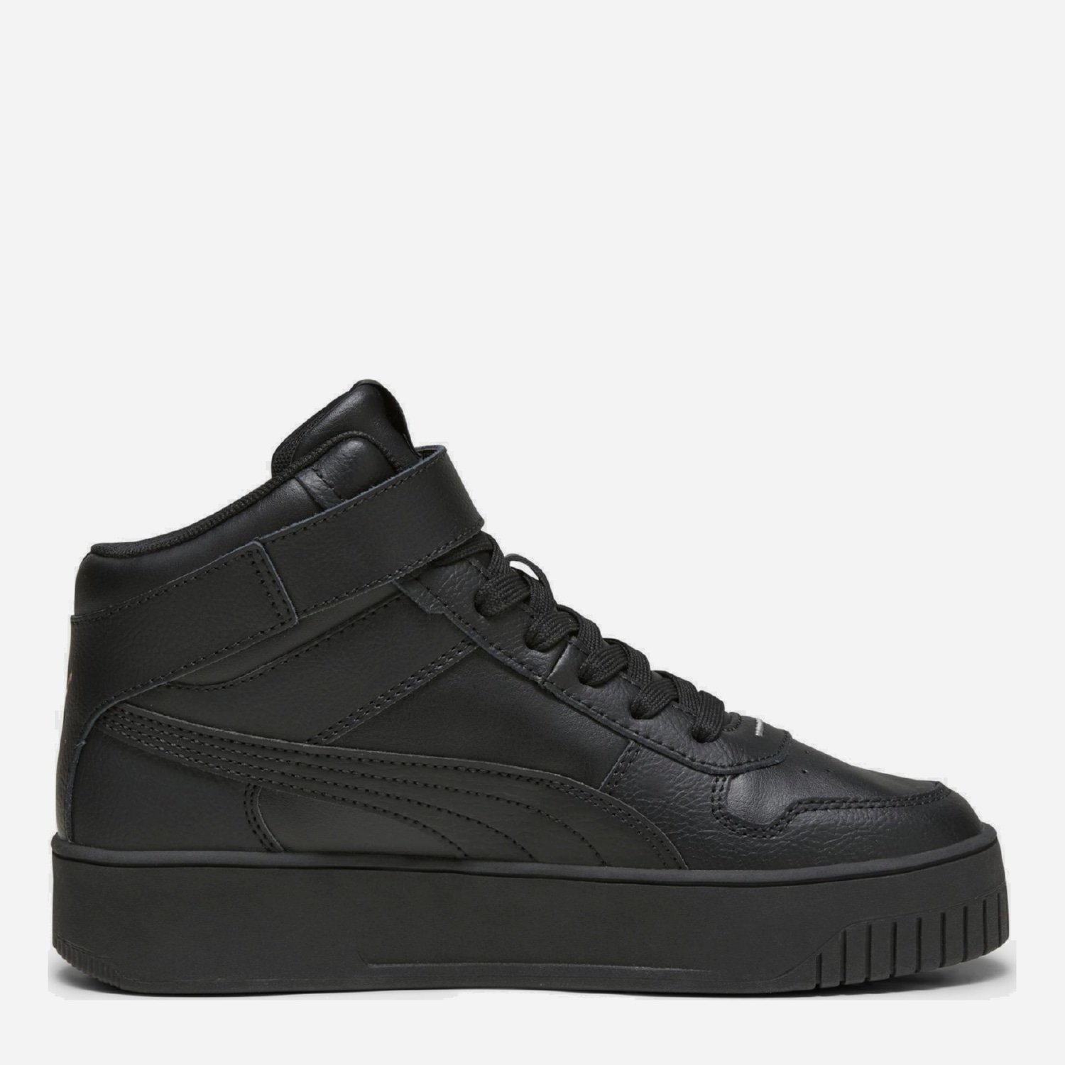 Акція на Жіночі кеди високі Puma Carina Street Mid 39233702 36 (3.5UK) 22.5 см Puma Black-Puma Black-Rose Gold від Rozetka