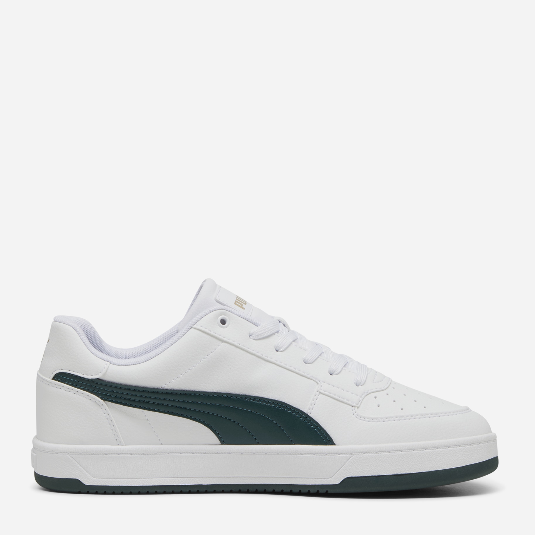 Акція на Чоловічі кеди низькі Puma Caven 2.0 39229035 40.5 (7UK) 26 см Puma White-Dark Myrtle-Puma Gold від Rozetka