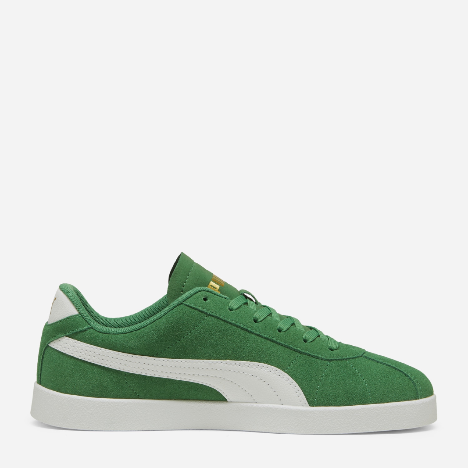 Акція на Жіночі кеди низькі Puma Club II 39744402 37 (4UK) 23 см Archive Green-Puma White-Puma Gold від Rozetka