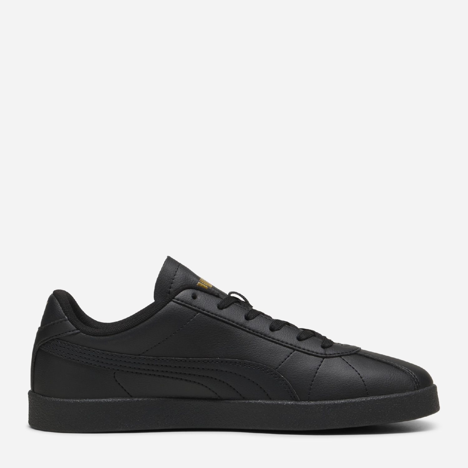 Акція на Жіночі кеди низькі Puma Club II SL 39744501 37.5 (4.5UK) 23.5 см Puma Black-Puma Gold від Rozetka