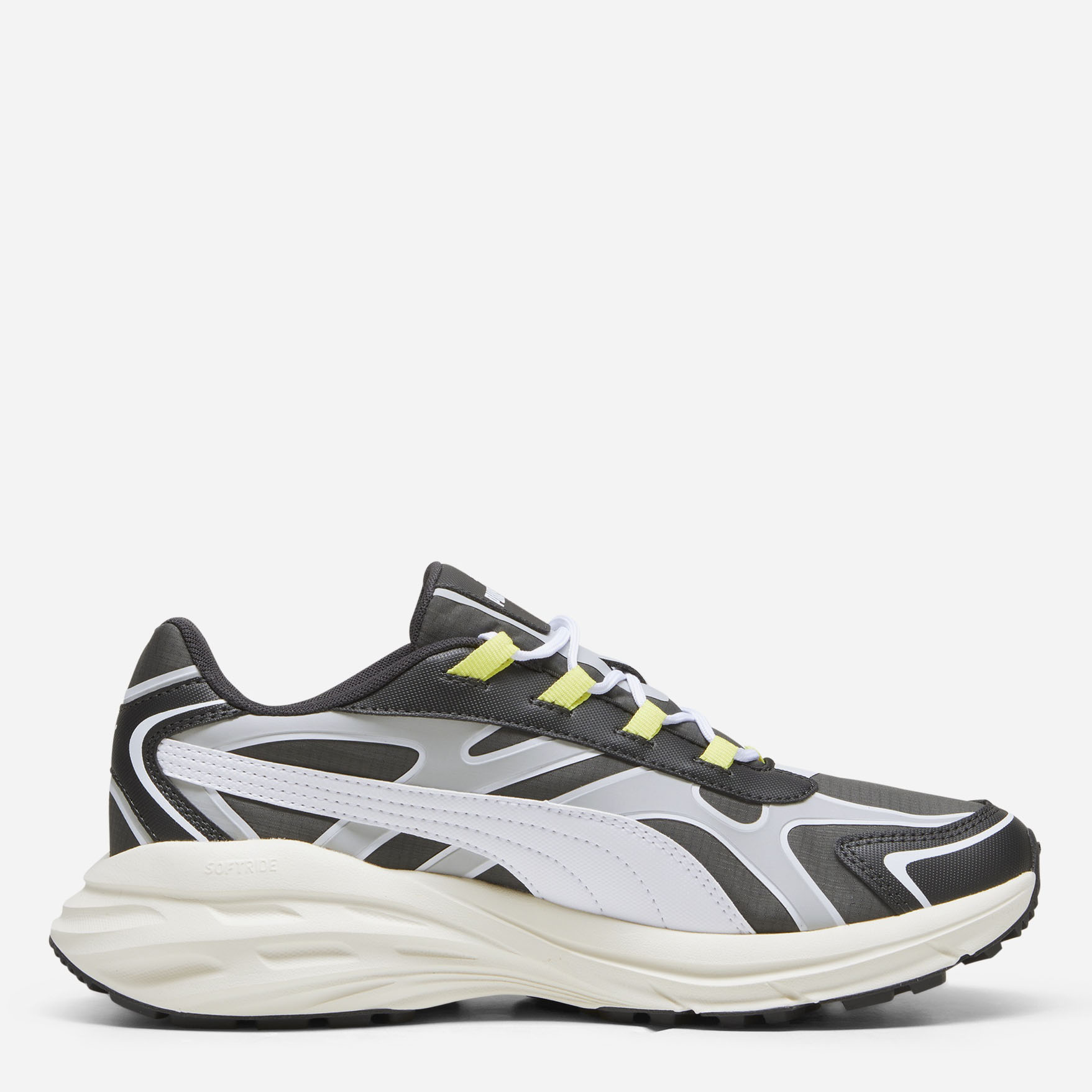 Акція на Чоловічі кросівки Puma Hypnotic LS Abrupt 39766803 40.5 (7UK) 26 см Shadow Gray-Puma White-Cool Light Gray-Lime Sheen від Rozetka