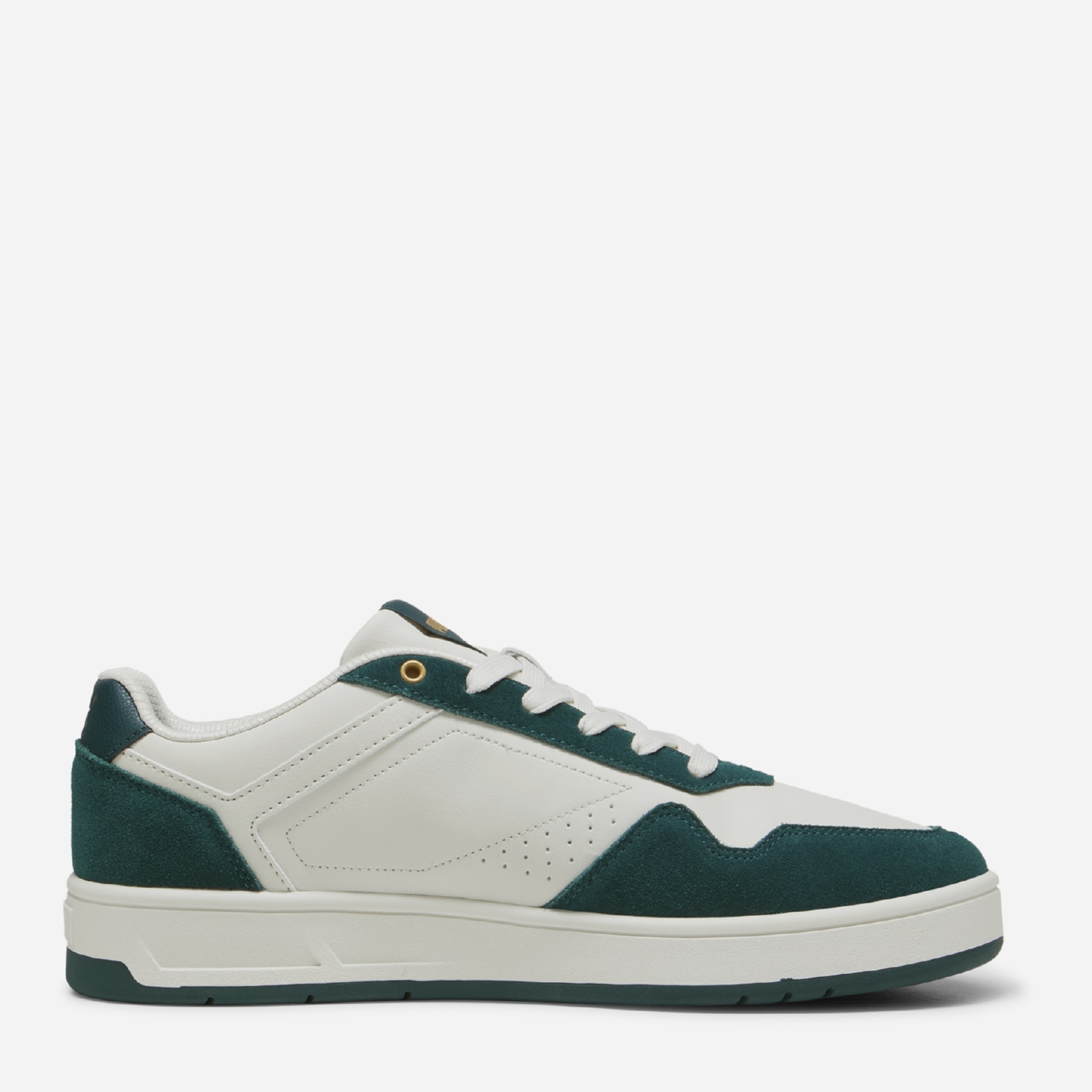 Акція на Чоловічі кеди низькі Puma Court Classic SD 39726406 40 (6.5UK) 25.5 см Vapor Gray-Dark Myrtle-Puma Gold від Rozetka