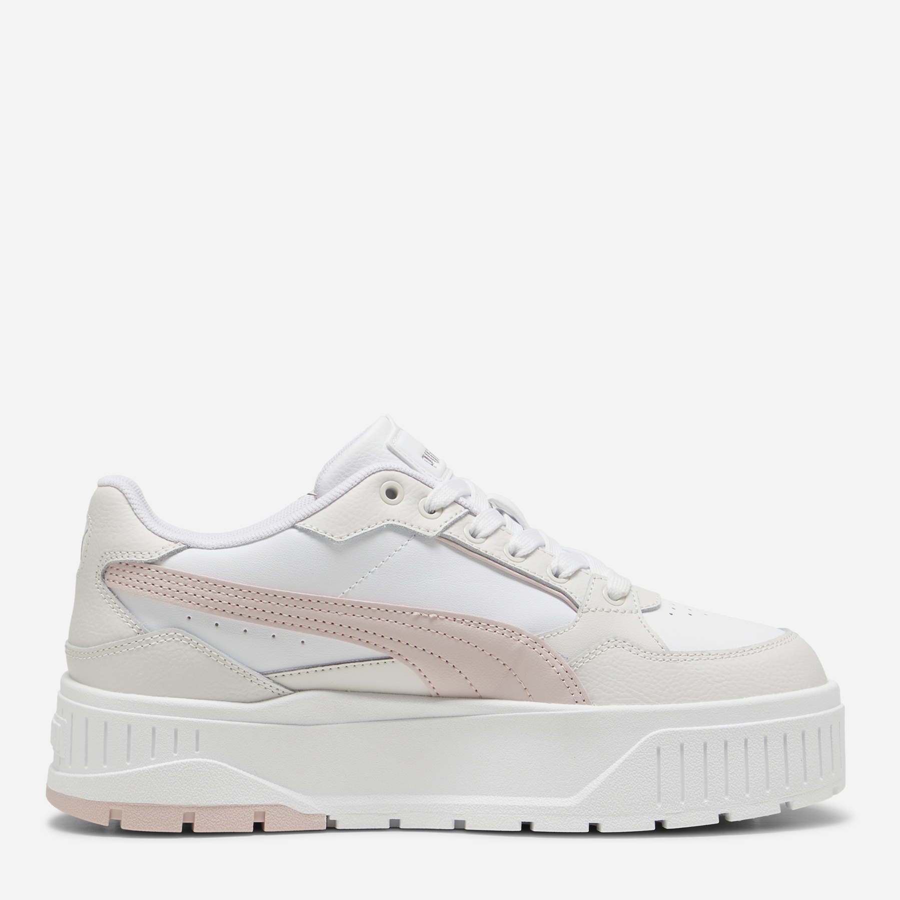 Акція на Жіночі кеди низькі Puma Karmen II Idol 39746104 37 (4UK) 23 см Puma White-Mauve Mist-Feather Gray від Rozetka