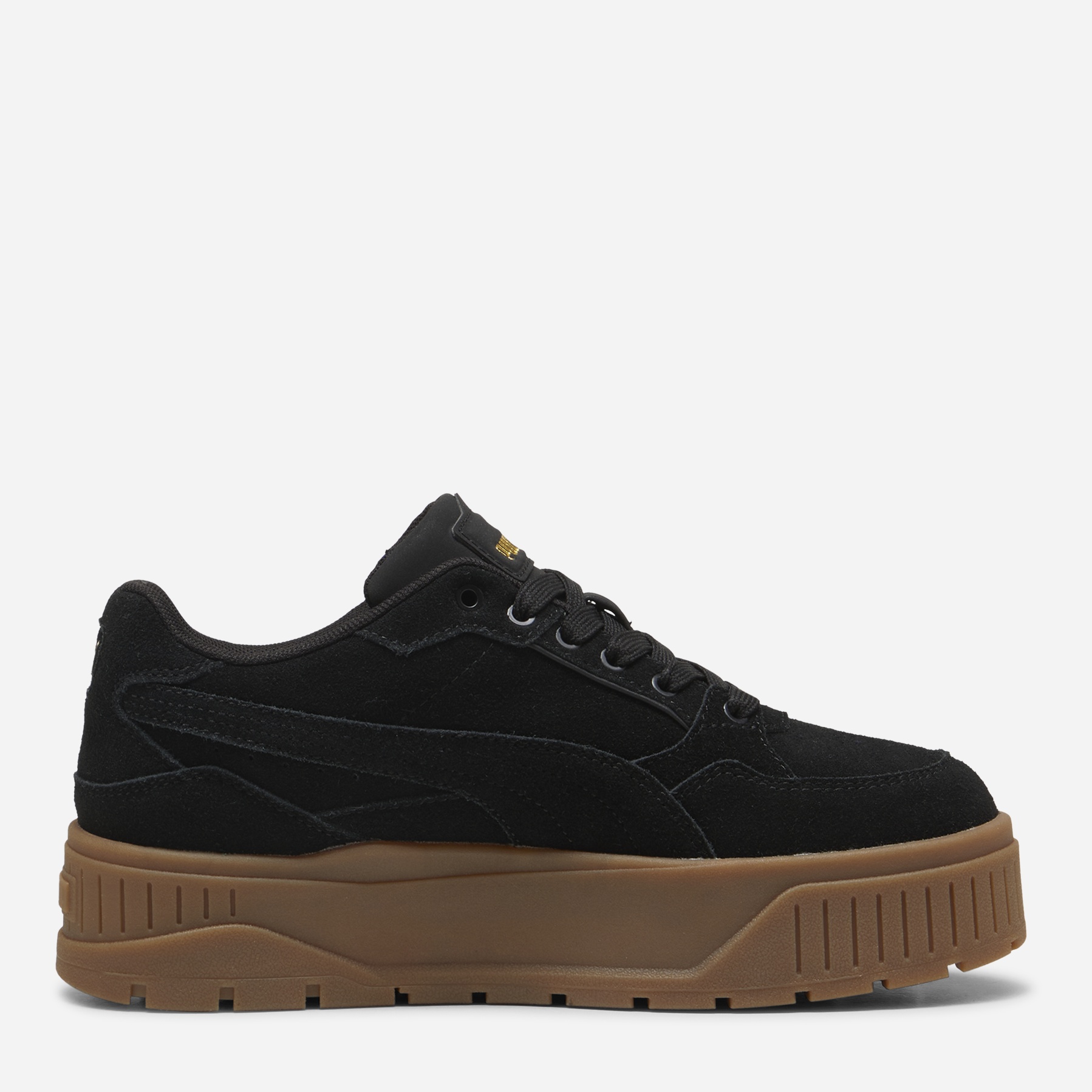 Акція на Жіночі кеди низькі Puma Karmen II Idol SD 39746205 40.5 (7UK) 26 см Puma Black-Puma Black-Puma Gold від Rozetka