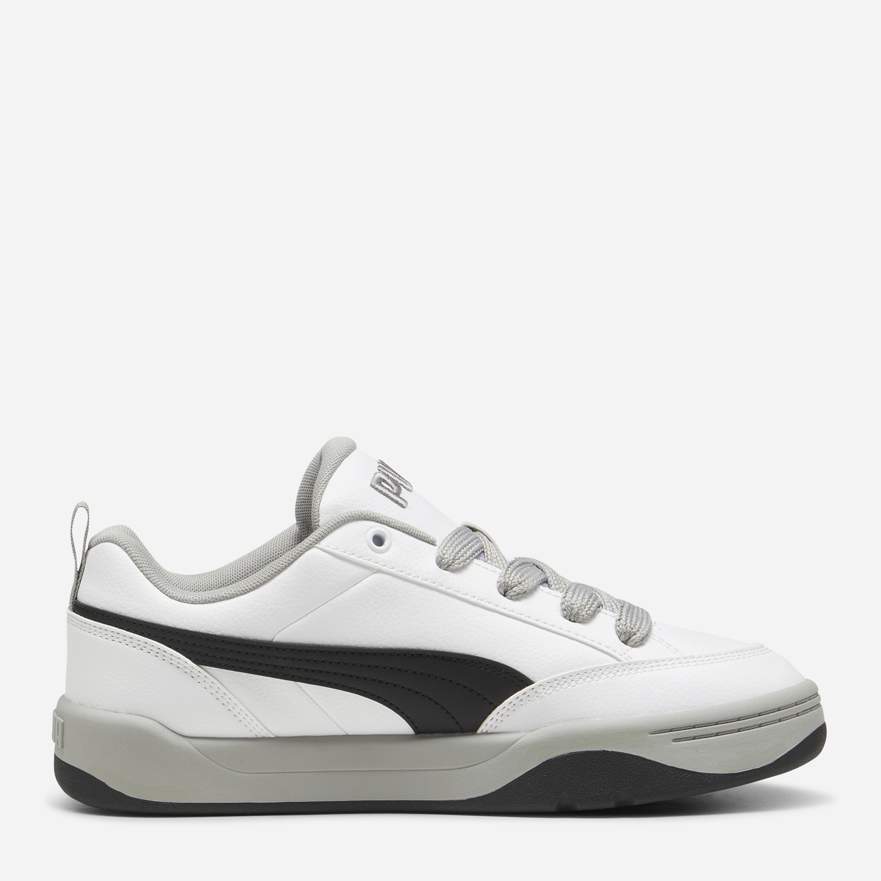 Акція на Чоловічі кеди низькі Puma Park Lifestyle 39508409 40.5 (7UK) 26 см Puma White-Puma Black-Smokey Gray від Rozetka