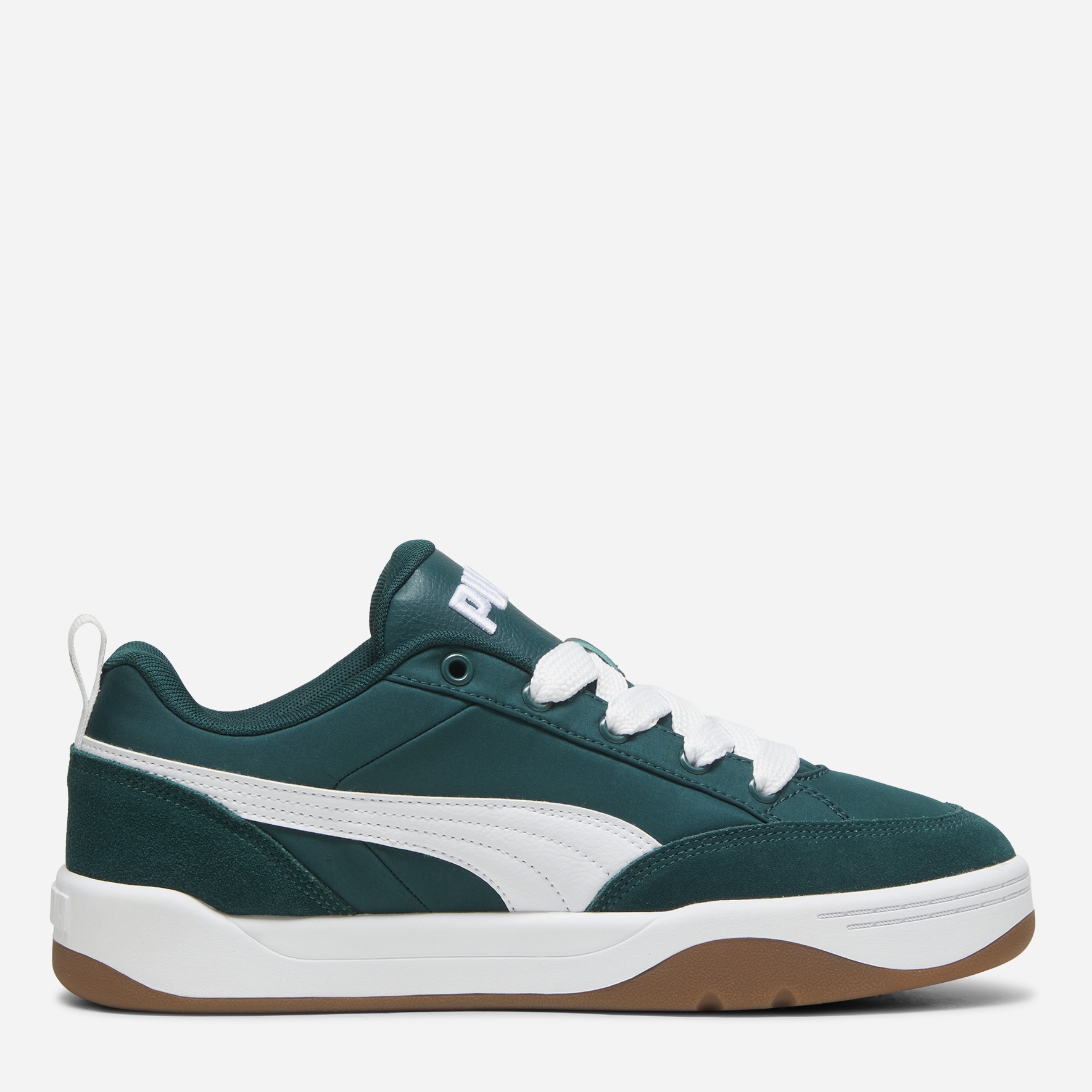 Акція на Чоловічі кеди низькі Puma Park Lifestyle Street 39749504 40.5 (7UK) 26 см Dark Myrtle-Puma White від Rozetka