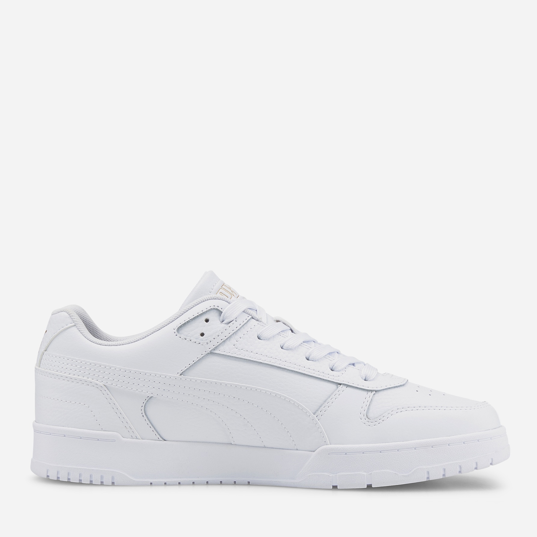 Акція на Чоловічі кеди низькі Puma RBD Game Low 38637302 40 (6.5UK) 25.5 см Puma White-Puma White-Puma Team Gold від Rozetka