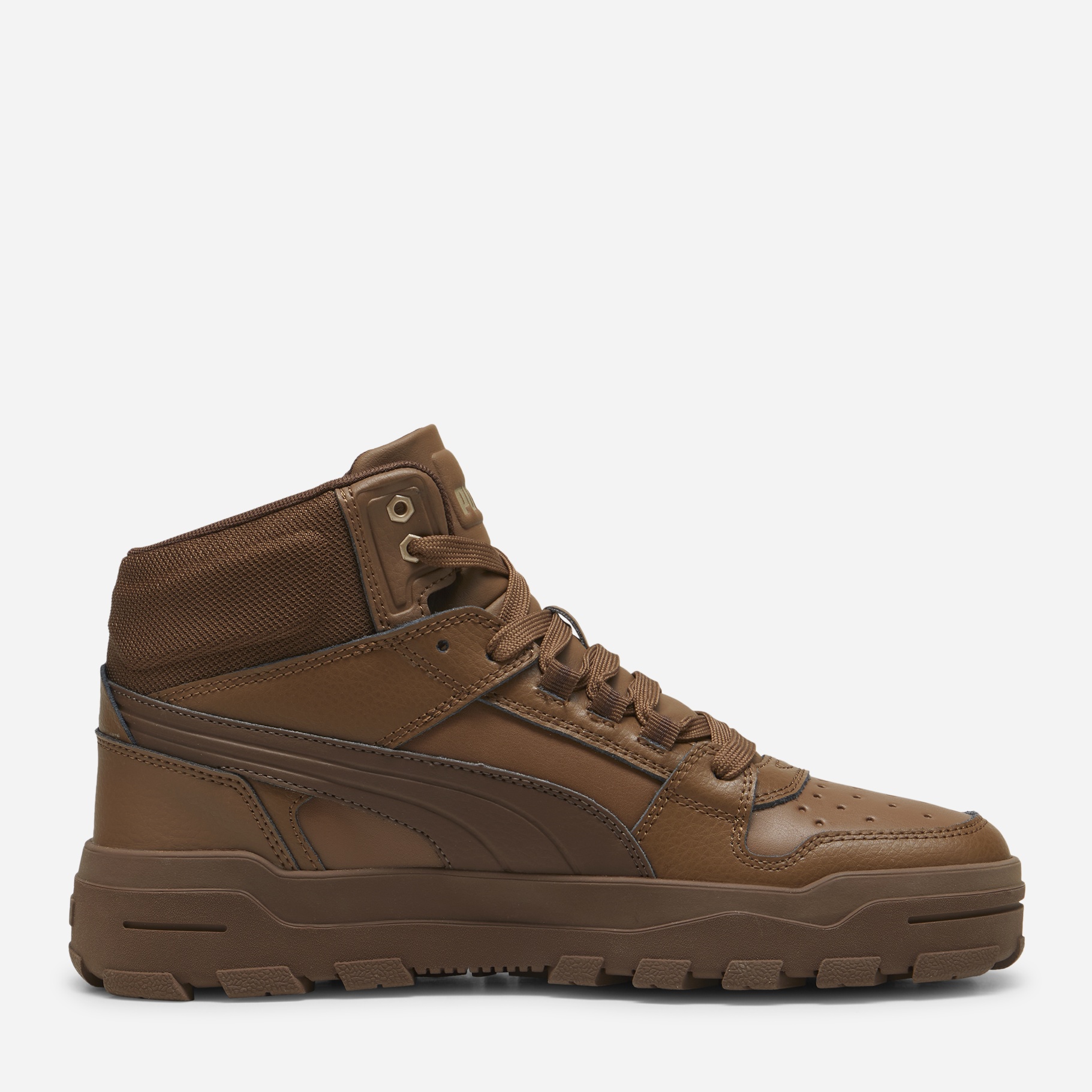 Акція на Чоловічі черевики Puma Rebound Abrupt 39746803 44 (9.5UK) 28.5 см Haute Coffee-Espresso Brown-Oak Branch від Rozetka