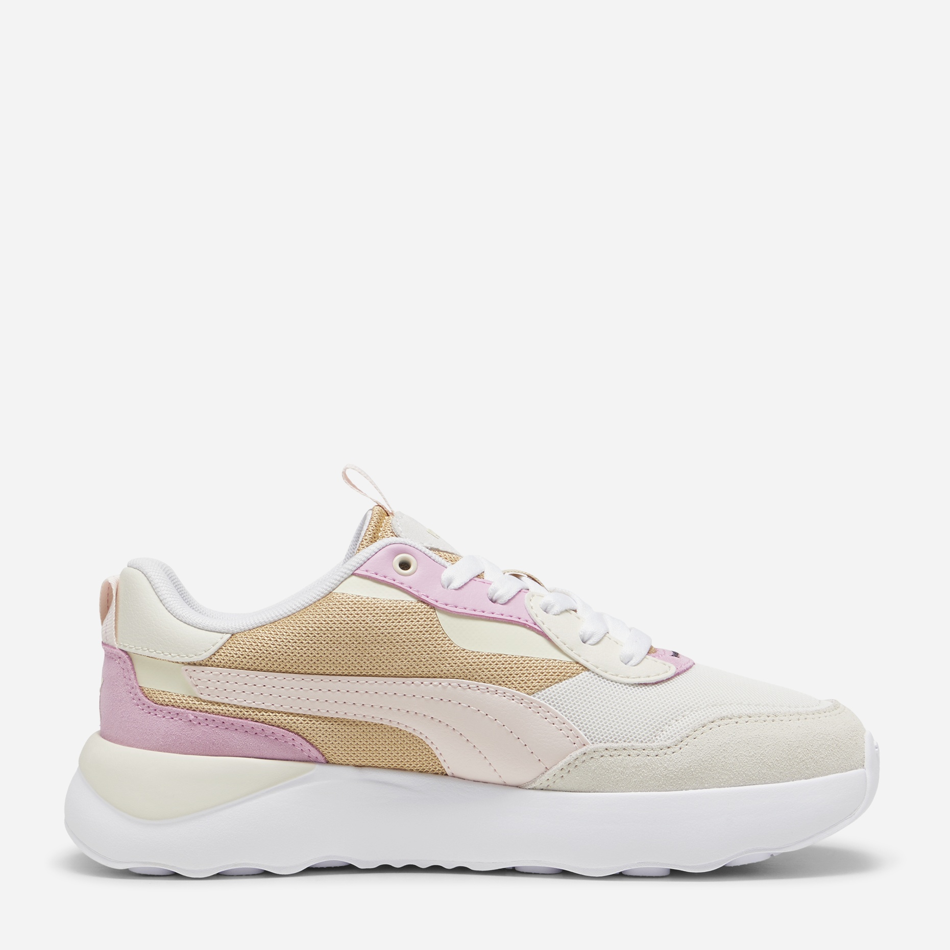 Акція на Жіночі кросівки Puma Runtamed Platform 39232418 39 (6UK) 25 см Alpine Snow-Island Pink-Sand Dune-Mauved Out від Rozetka