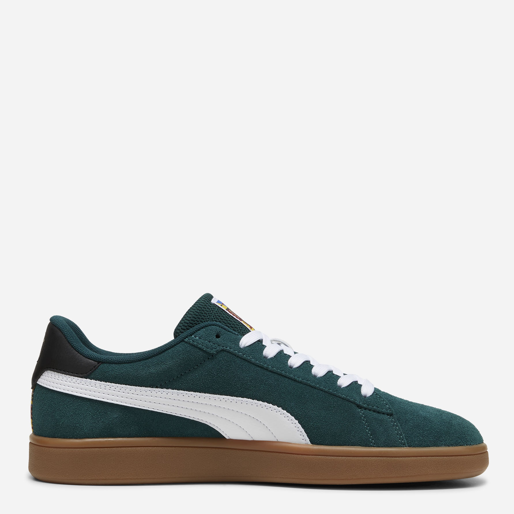 Акція на Жіночі кеди низькі Puma Smash 3.0 39748401 37.5 (4.5UK) 23.5 см Dark Myrtle-Puma White-Gum від Rozetka