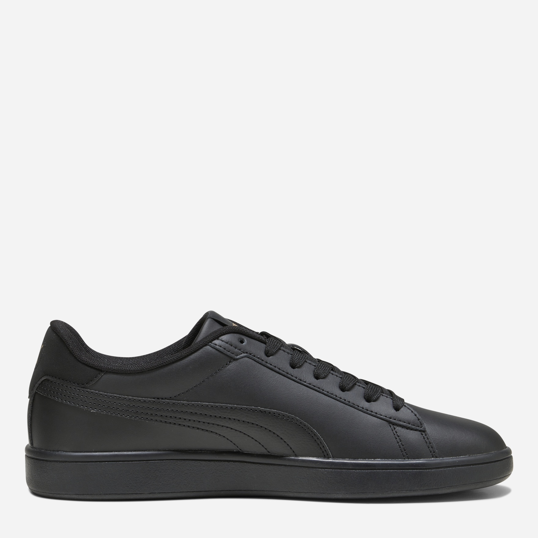 Акція на Жіночі кеди низькі Puma Smash 3.0 L 39098710 37.5 (4.5UK) 23.5 см Puma Black-Puma Gold-Puma Black від Rozetka