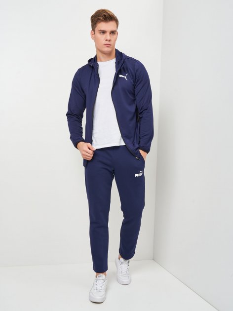 Акція на Спортивні штани чоловічі Puma ESS Logo Pants 58671806 XXL Peacoat від Rozetka