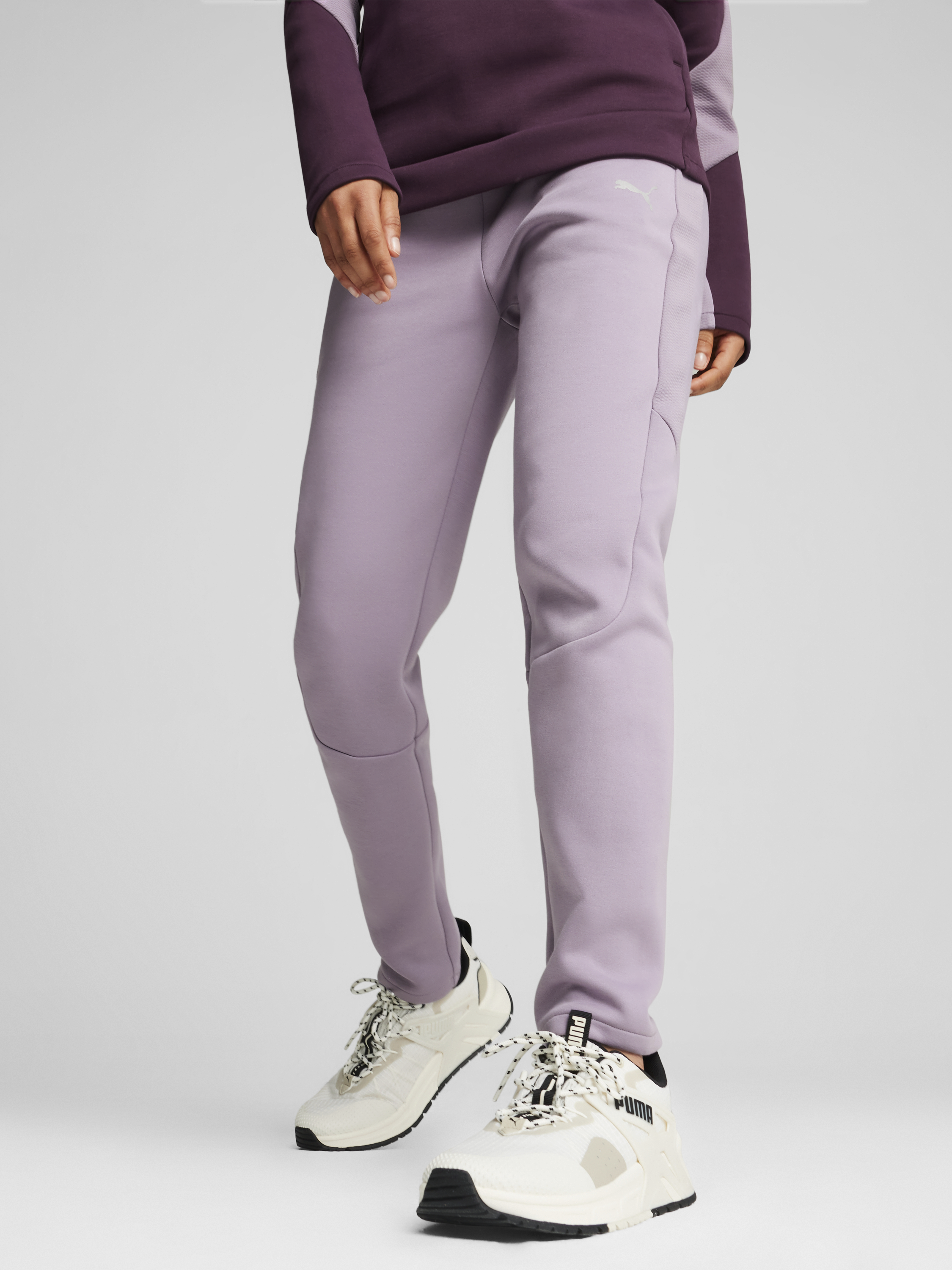 Акція на Спортивні штани жіночі Puma Evostripe Pants Op 68167230 M Бузкові від Rozetka