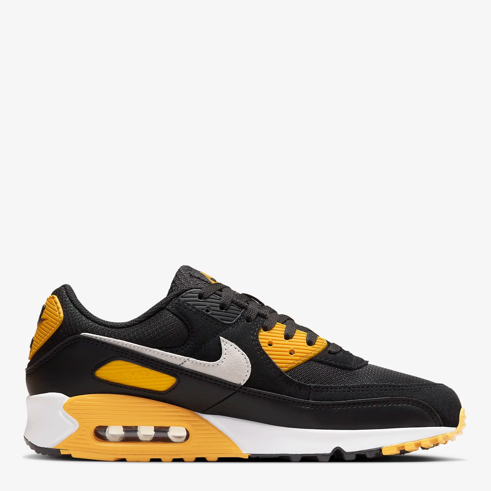 Акція на Чоловічі кросівки Nike Air Max 90 FN6958-002 42.5 (9US) 27 см Чорні від Rozetka