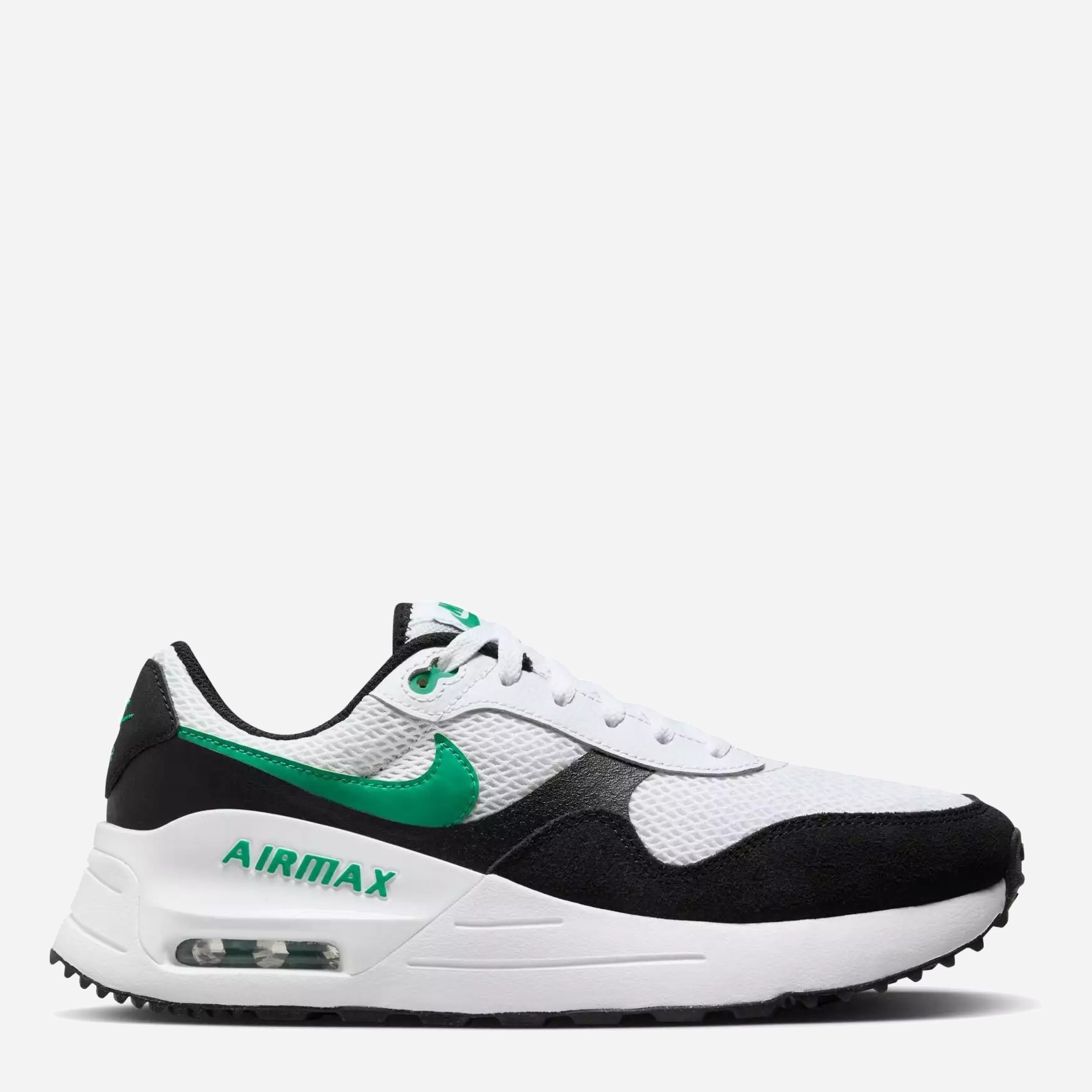 Акція на Чоловічі кросівки Nike Air Max Systm DM9537-105 44.5 (10.5US) 28.5 см Білий/Чорний/Зелений від Rozetka