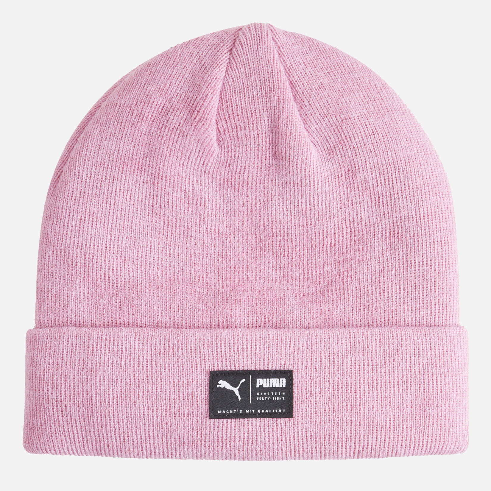 Акція на Шапка жіноча Puma Archive Heather Beanie 02173927 One Size Рожева від Rozetka