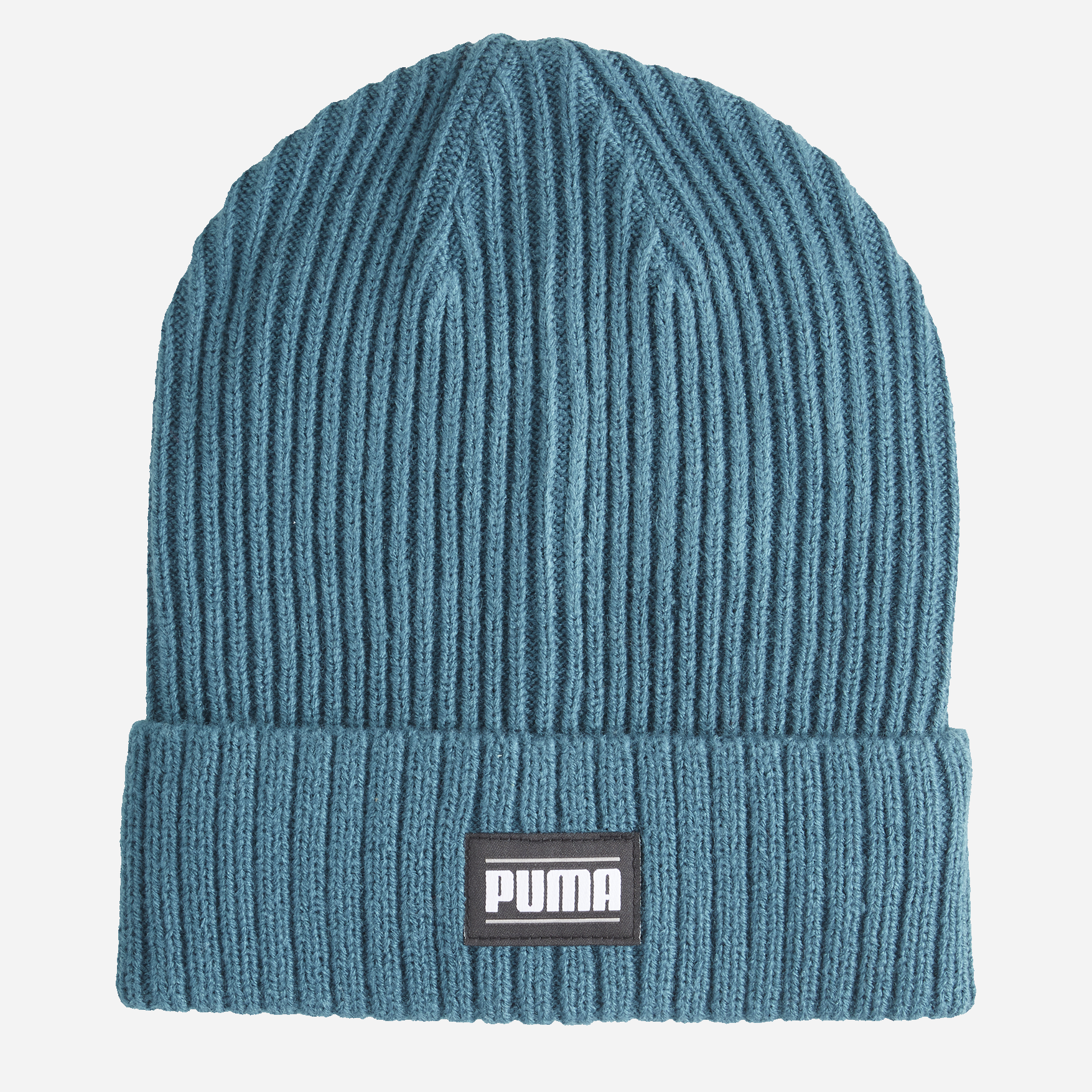 Акція на Шапка Puma Ribbed Classic Cuff Beanie 02403811 One size Зелена від Rozetka