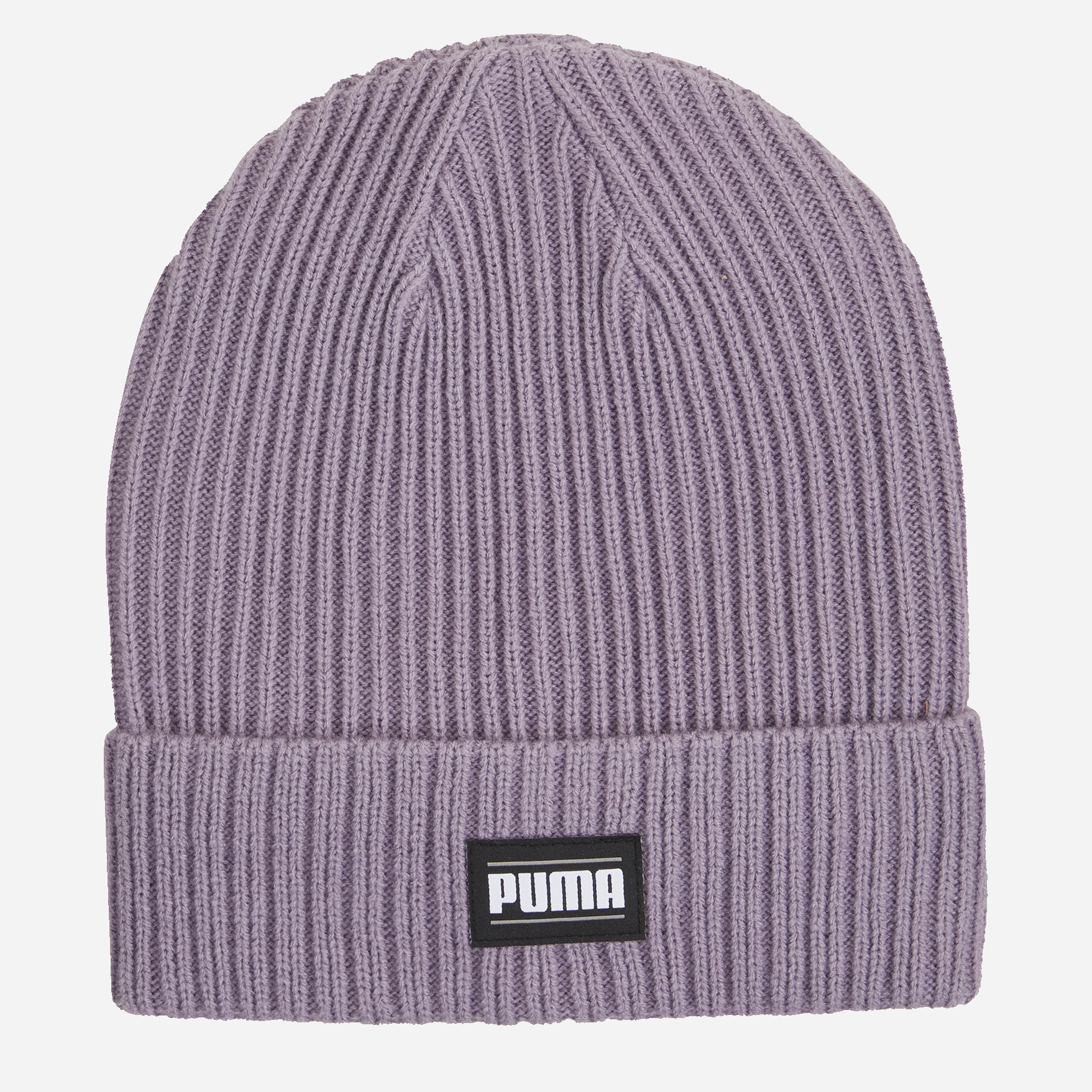 Акція на Шапка Puma Ribbed Classic Cuff Beanie 02403819 One size Бузкова від Rozetka