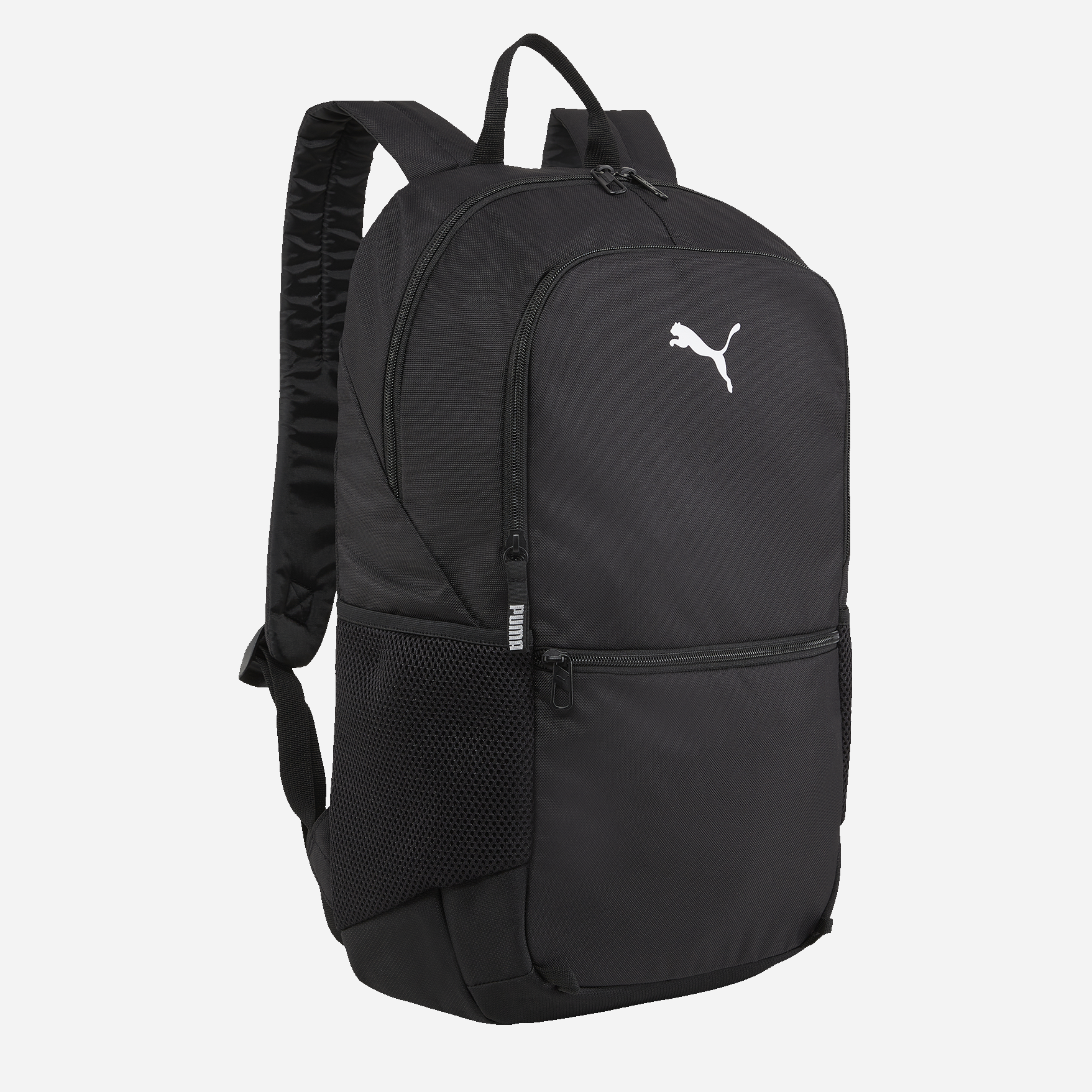 Акція на Рюкзак спортивний тканинний 22 л Puma Teamgoal Backpack With Ball Net 09046701 Чорний від Rozetka