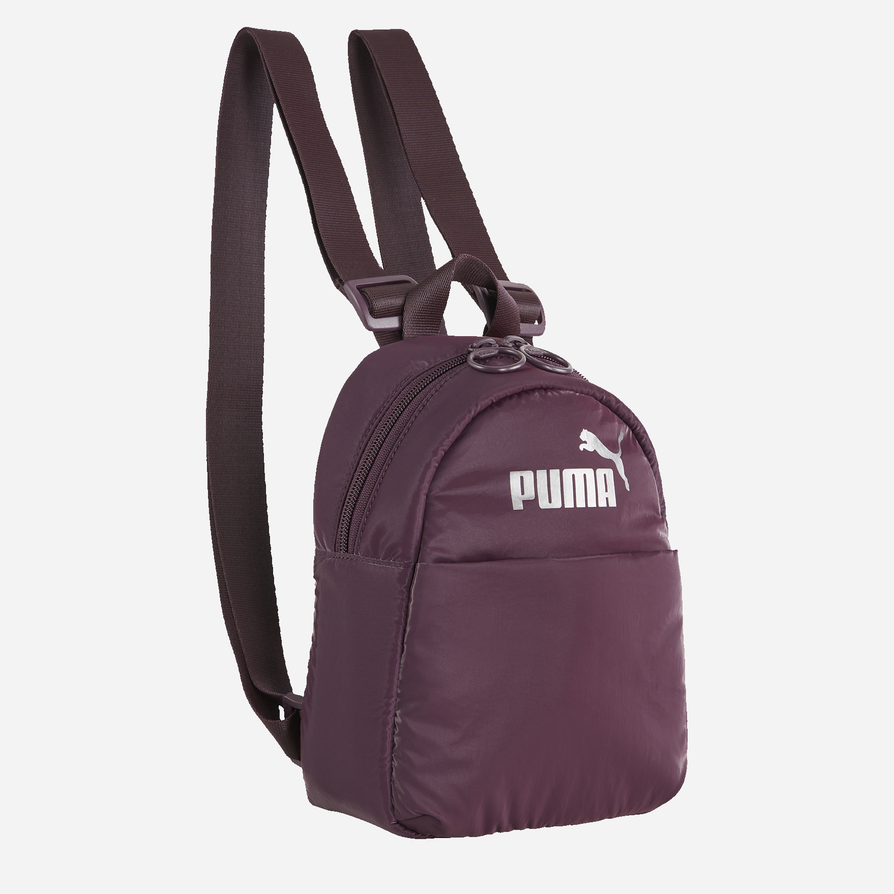 Акція на Рюкзак жіночий спортивний тканинний Puma Core Up Minime Backpack 09065202 Фіолетовий від Rozetka