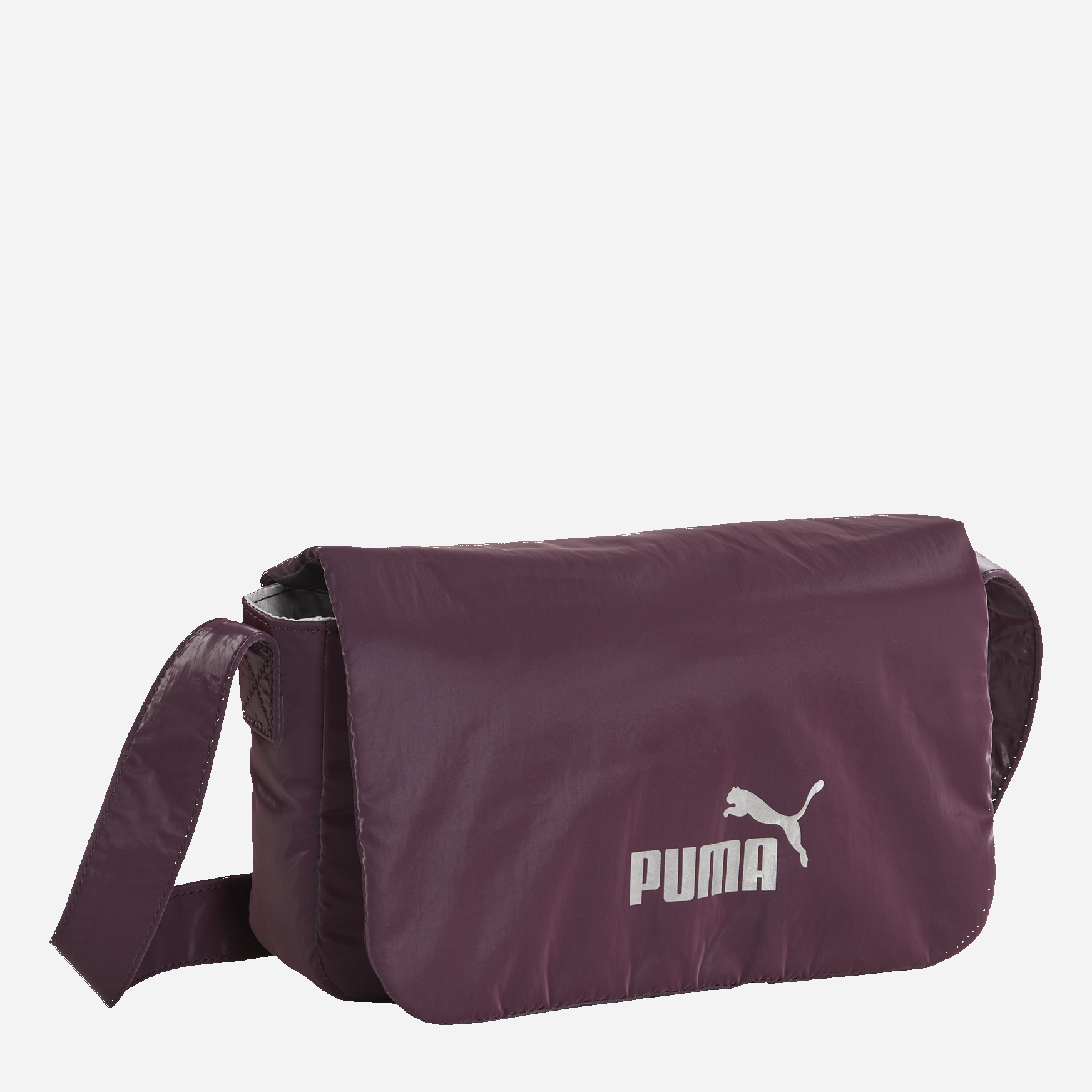 Акція на Спортивна сумка крос-боді через плече жіноча тканинна Puma Core Up Baguette Bag 09065402 Фіолетова від Rozetka