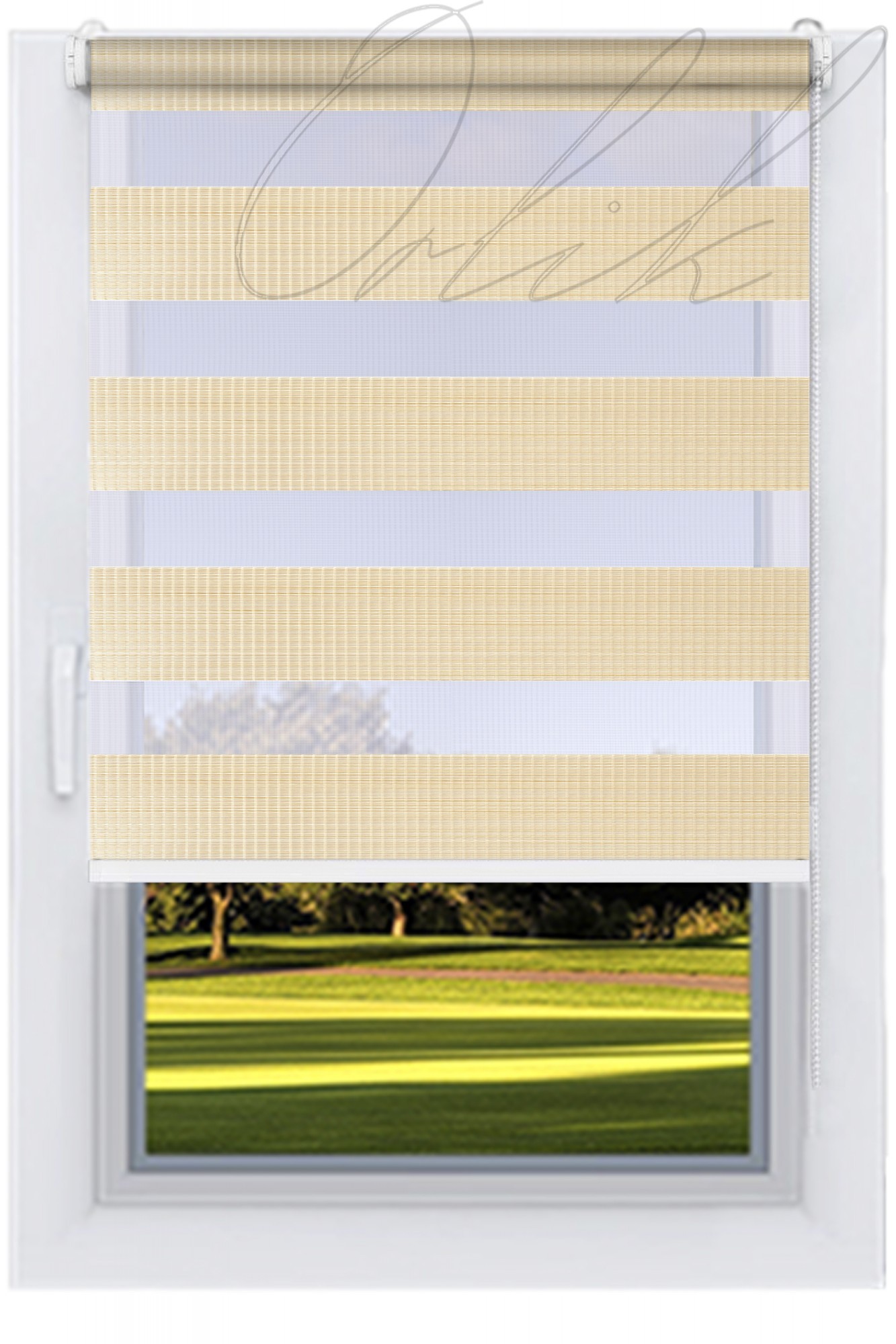 

Ролета тканевая DECOLUX СИЕНА Киноа 82,5х160 Д-Н вал 19 белый