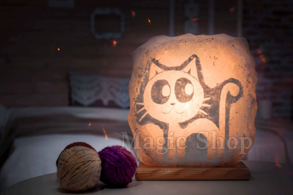 

Соляная лампа Кися, ночник HealthLamp