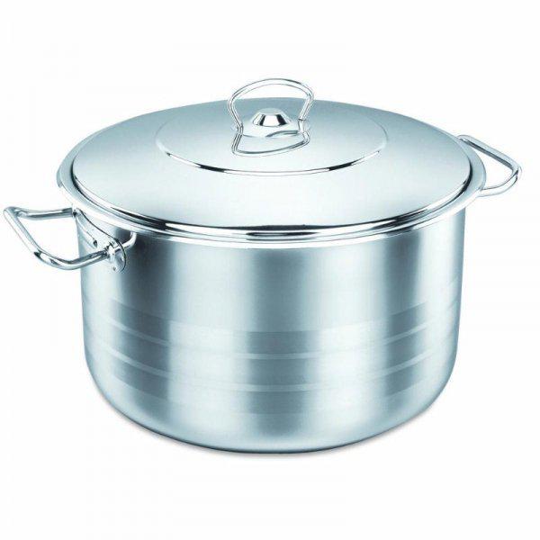 

Кастрюля Korkmaz MEGA с крышкой 32х20 см/15 л