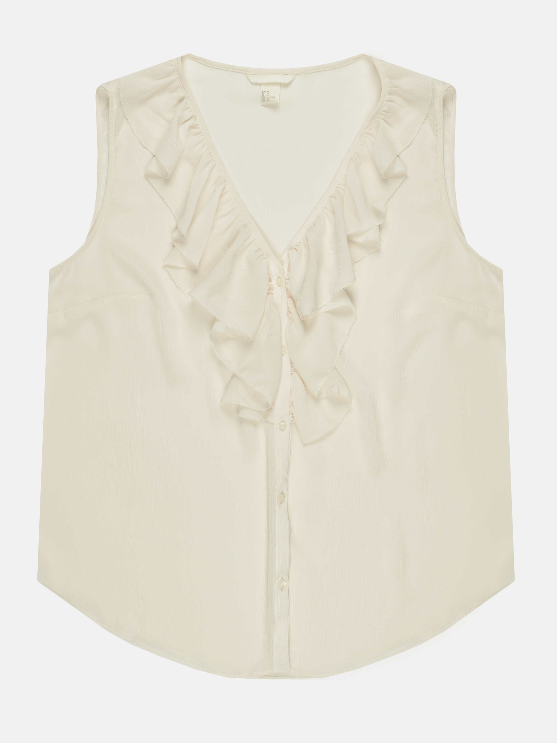 

Блузка H&M KK6523678 48 Белая