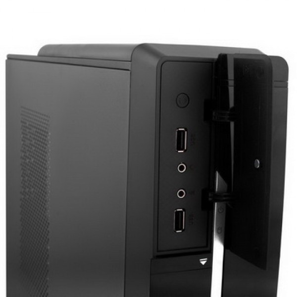 

Корпус Logicpower S608 BK 400W Slim, 8см, 2хUSB2.0, Black