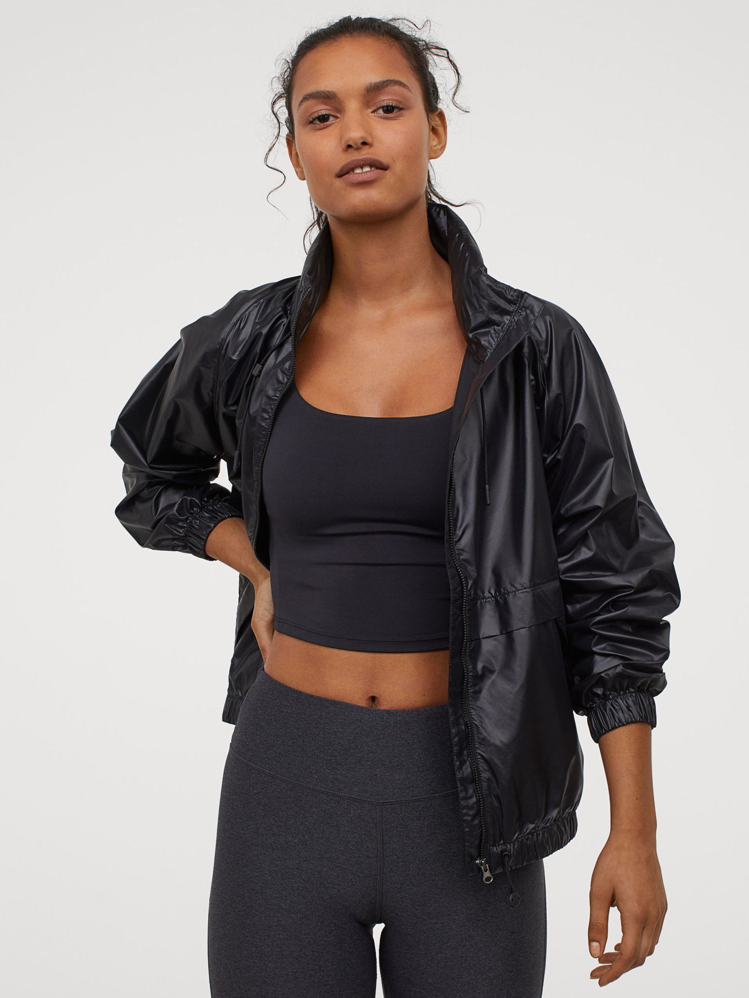 

Спортивный топ H&M 2912-8949562 XS Черный