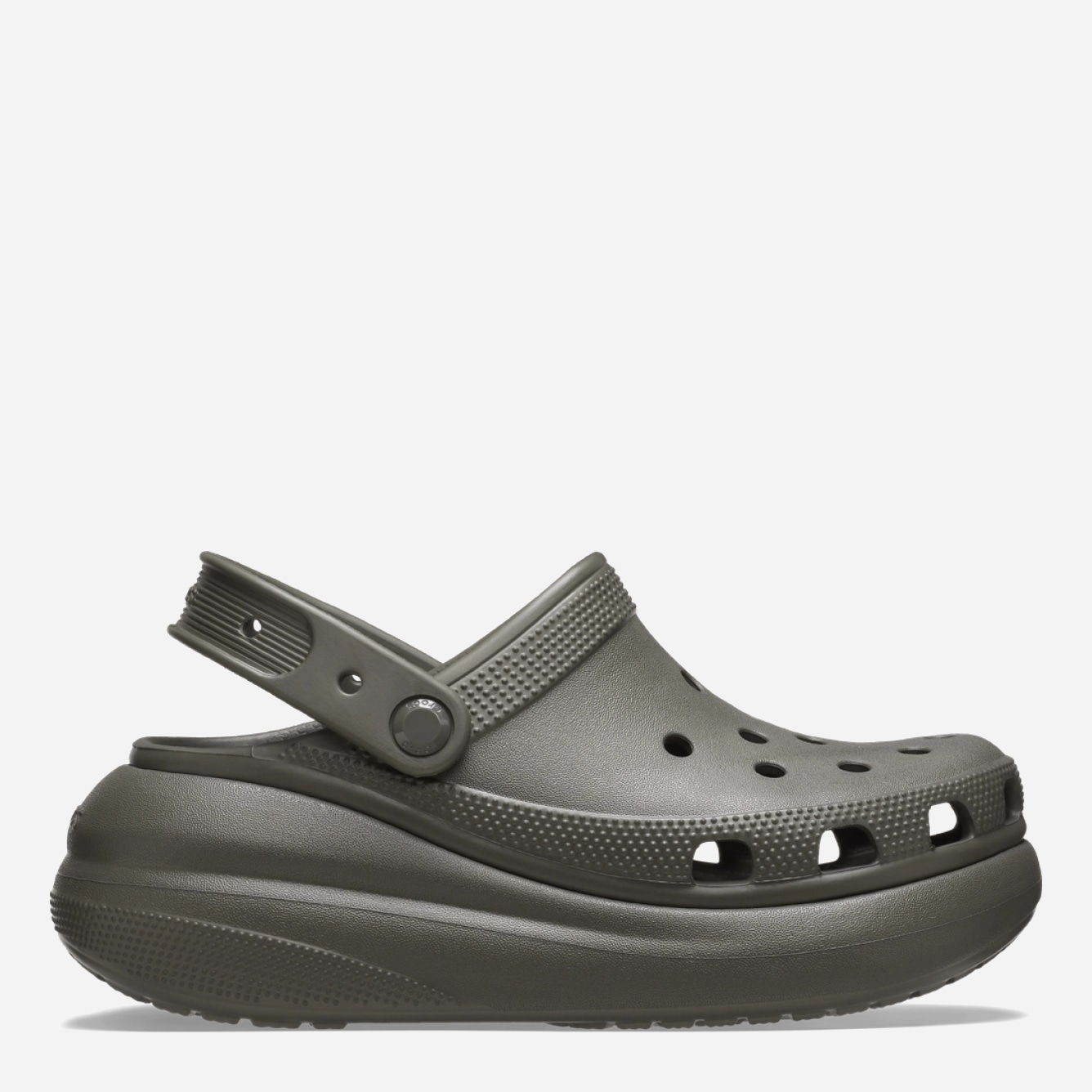 Акція на Жіночі крокси Crocs Crush Clog 207521-3J5 39/40 (M7/W9) 25 см Чорні від Rozetka