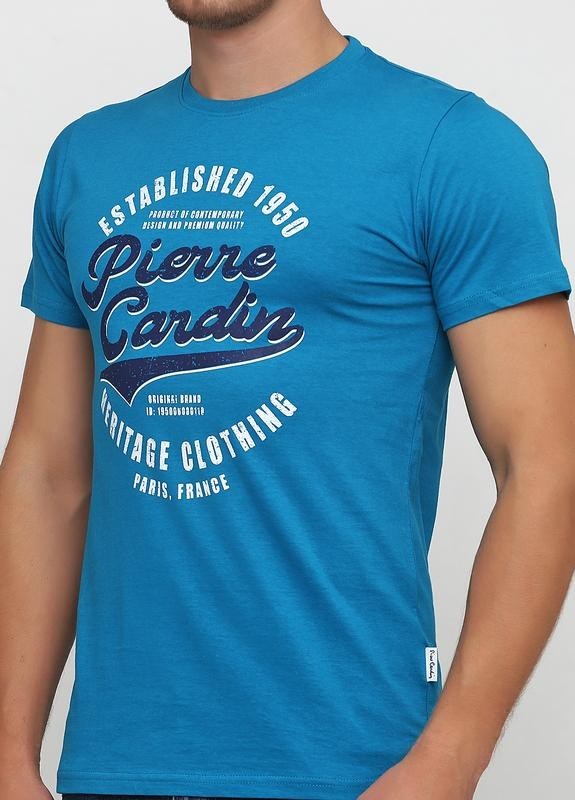 

Футболка Pierre Cardin 590015-71  Bright Teal, Футболка Pierre Cardin 590015-71 M Bright Teal