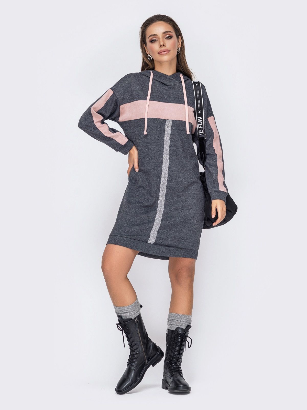 

Платье Dressa 52624 50 Графитовое