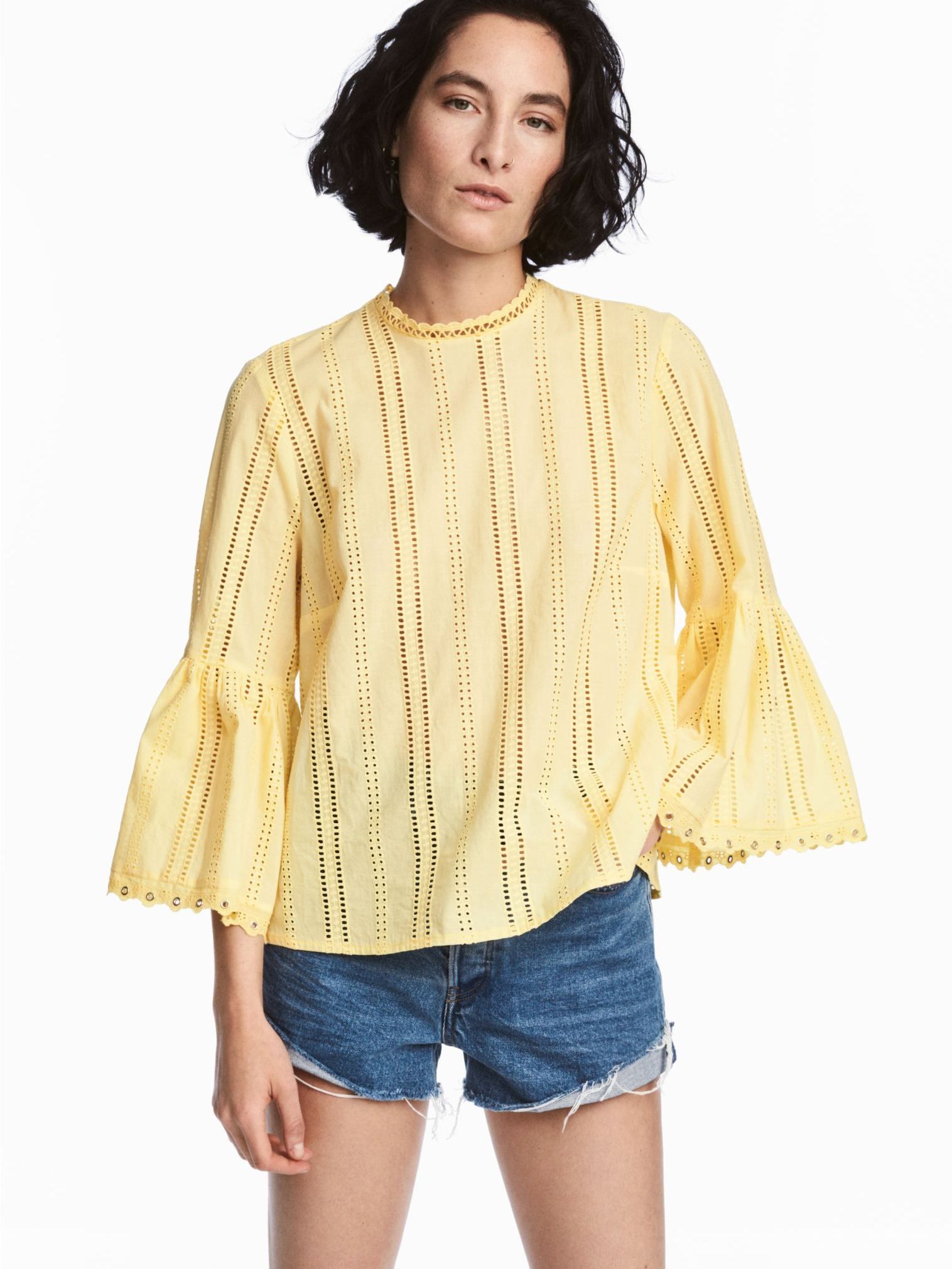 

Блузка H&M 5511916RP1 34 Желтая