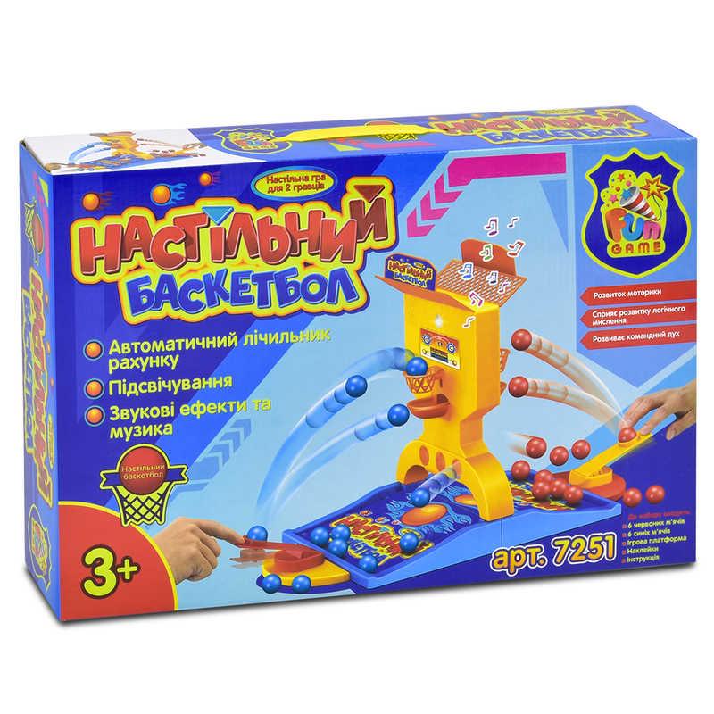 

Гр Настольная игра "Баскетбол" 7251 (12) "FUN GAME"