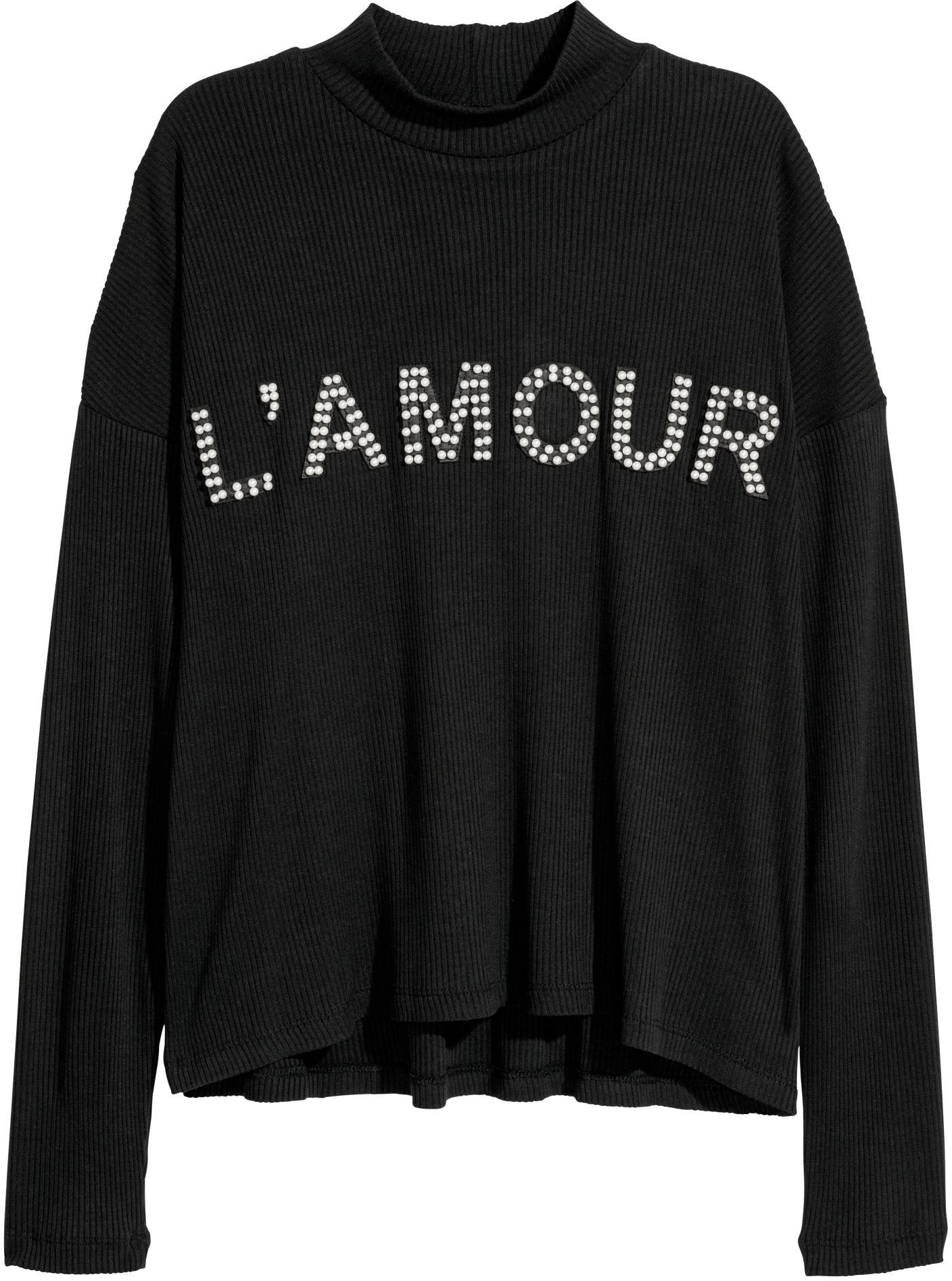 

Джемпер H&M 6109807RP1 M Черный