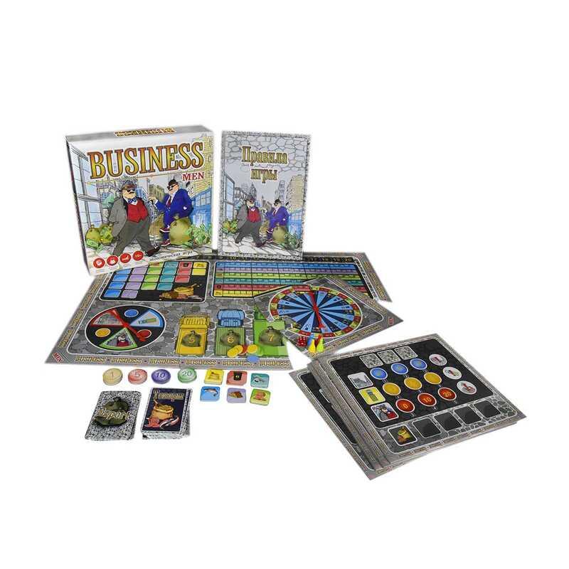 

Гр Игра настольная "Business Men" (на англ.языке) 30515 (7) "STRATEG"