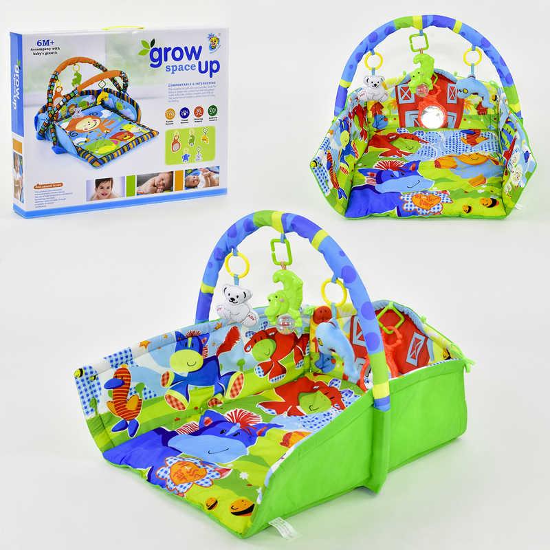 

Коврик игровой D 104 (12) 4 подвески, звук, свет, в коробке