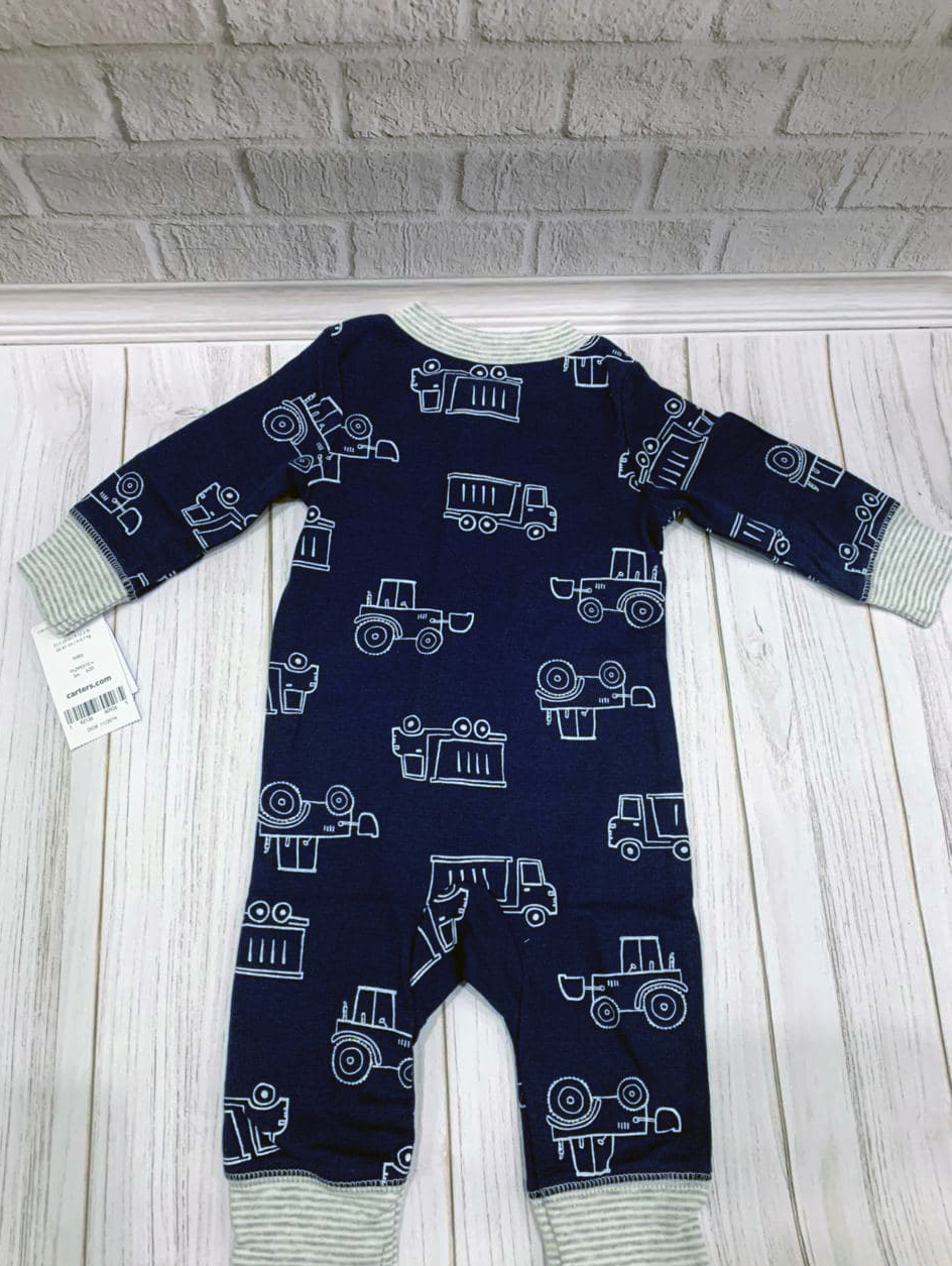 

Слип Carter's для мальчика 3 мес 55-61 см Синий (CRT-00006)