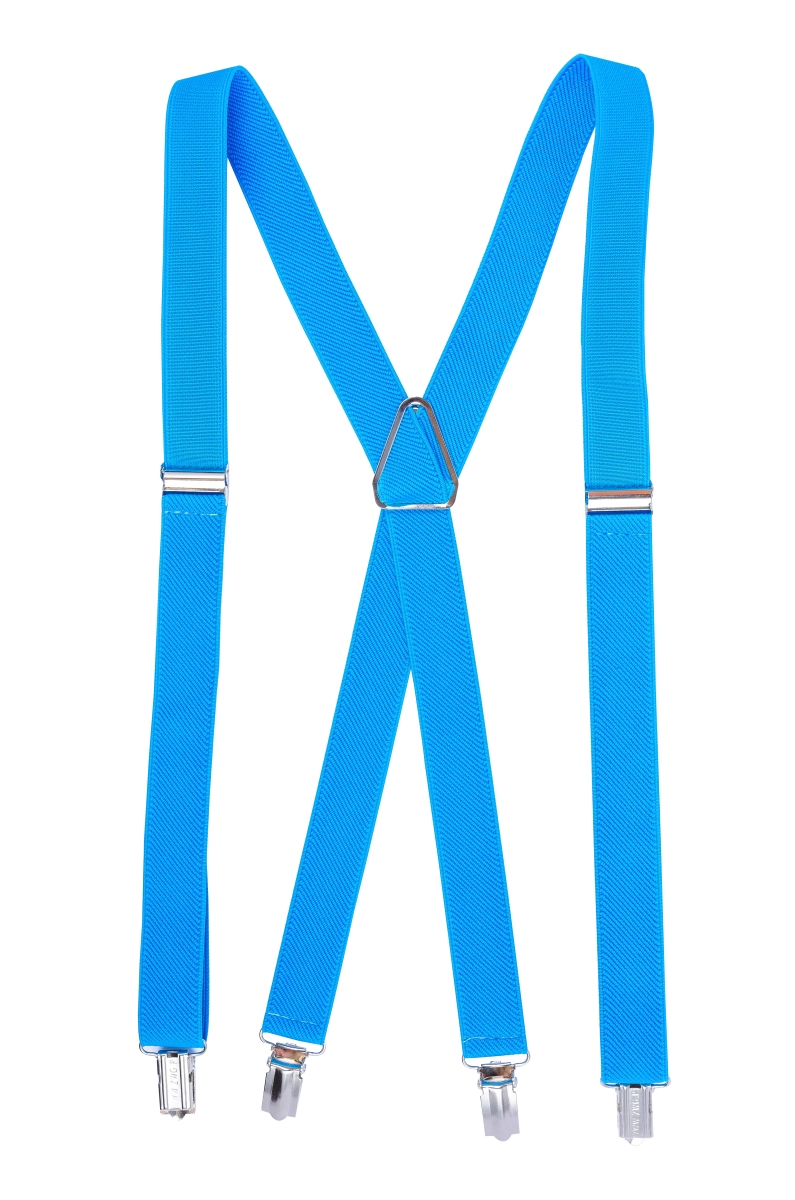 

Женские подтяжки Braces крестовые голубой