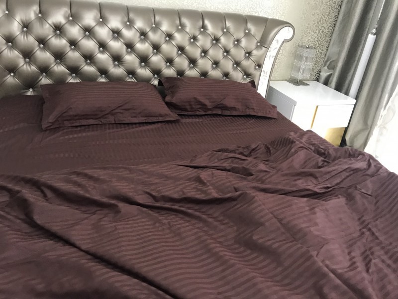 

Комплект постельного белья IMAH 100% Хлопок (простынь на резинке) King Size 207k7070rezsh