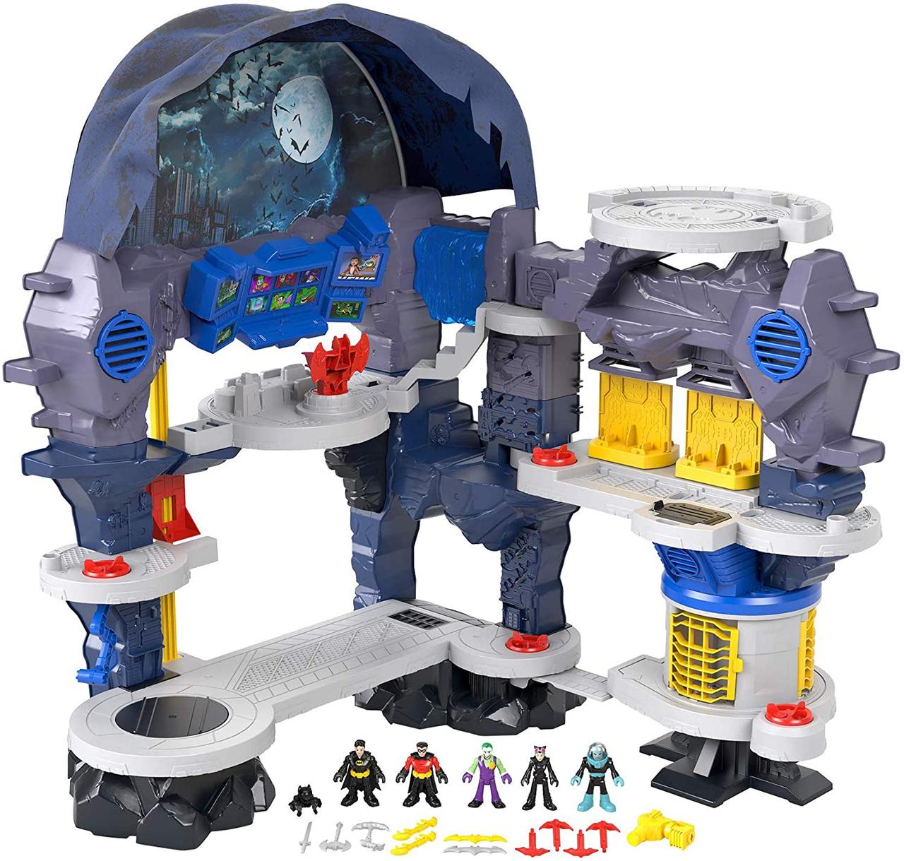 

Интерактивный набор Бетмен Фишер-Прайс Fisher-Price Imaginext DC Super Friends Super Surround Batcave