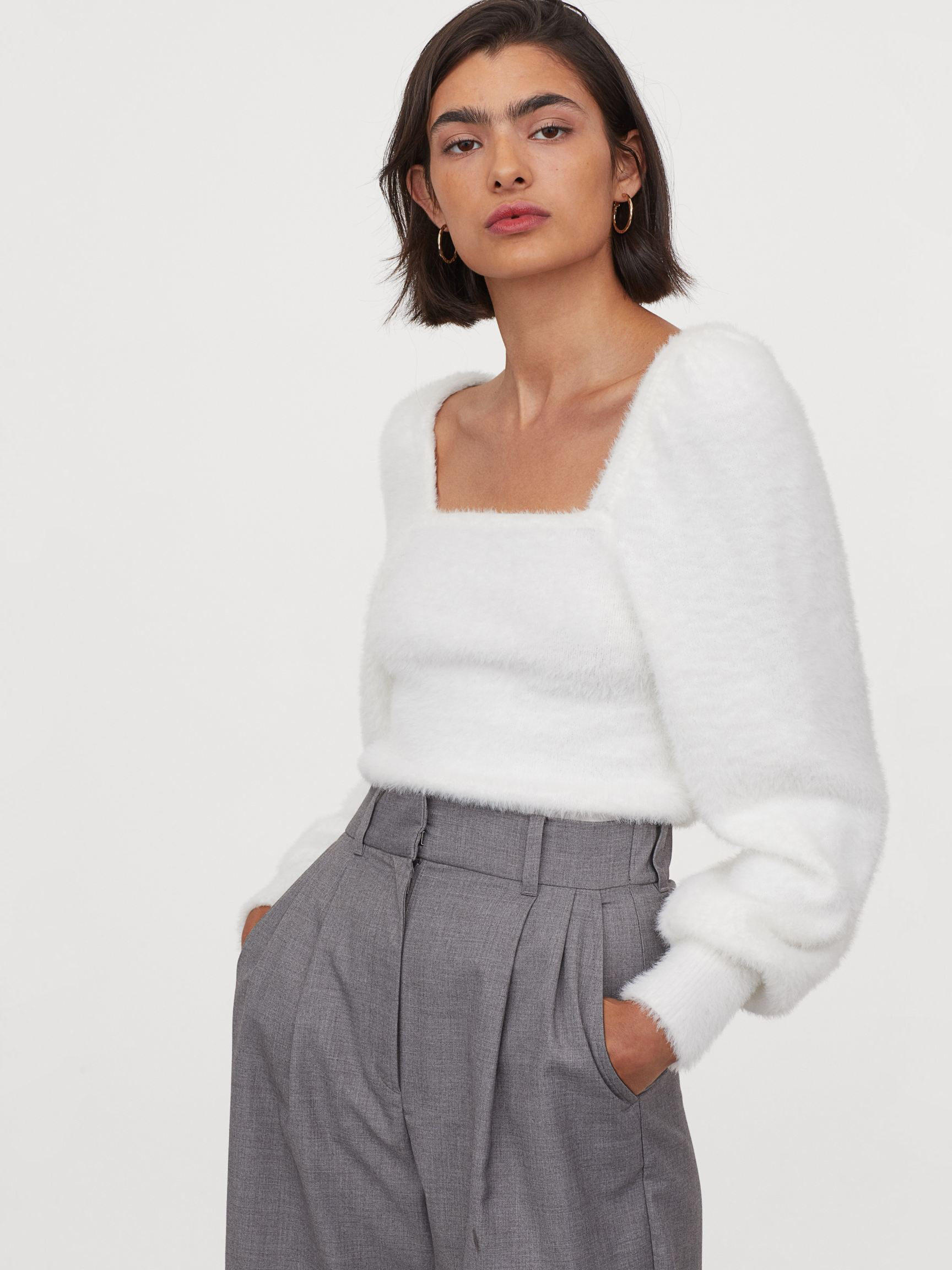 

Джемпер H&M 060920283  Белый, Джемпер H&M 060920283 XL Белый