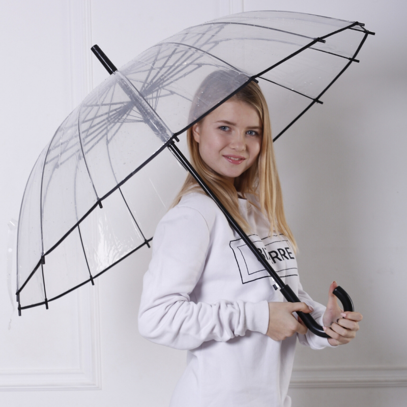 

Зонт-трость MАRIO Umbrellas 2000 женский прозрачный