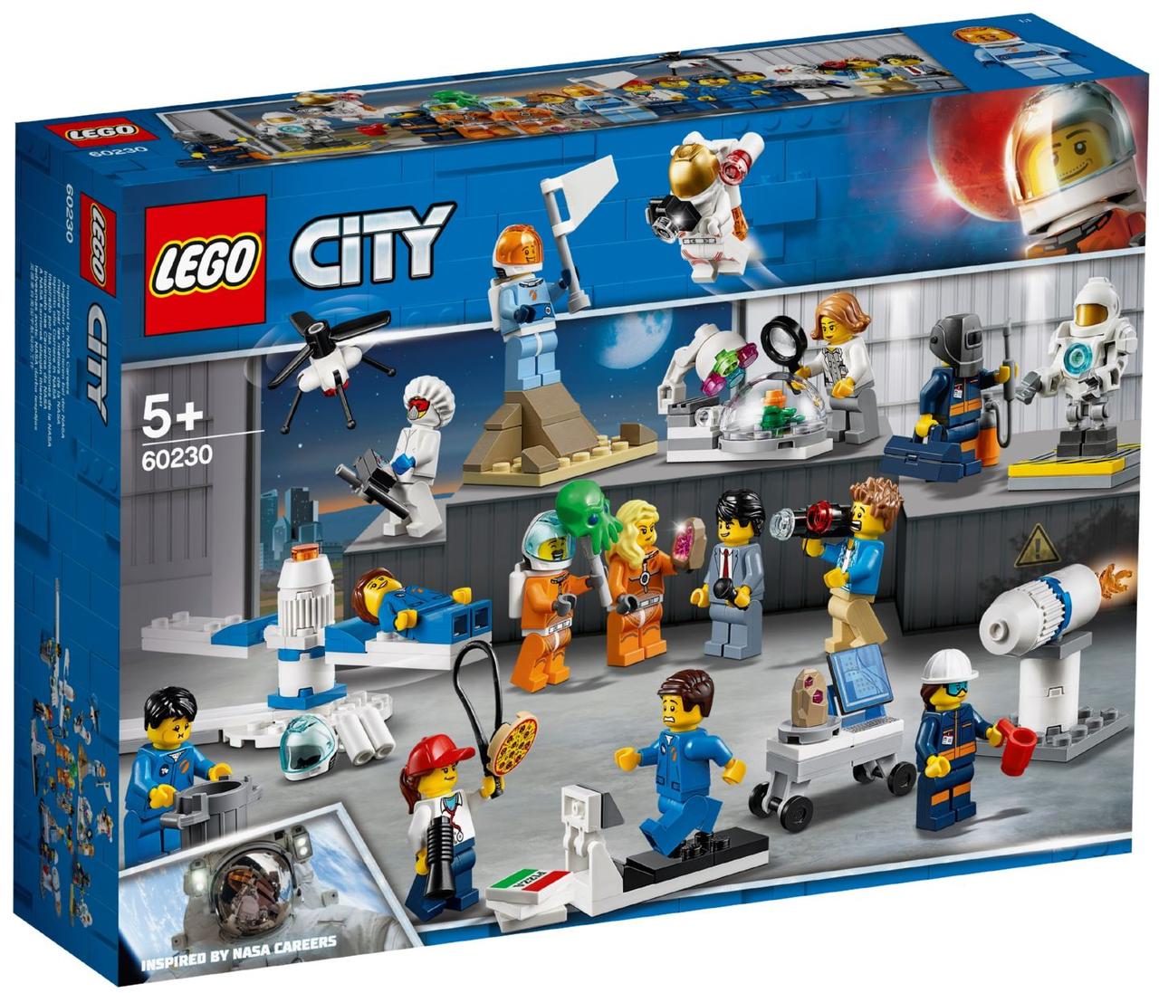 

Lego City Комплект минифигурок «Исследования космоса» 60230