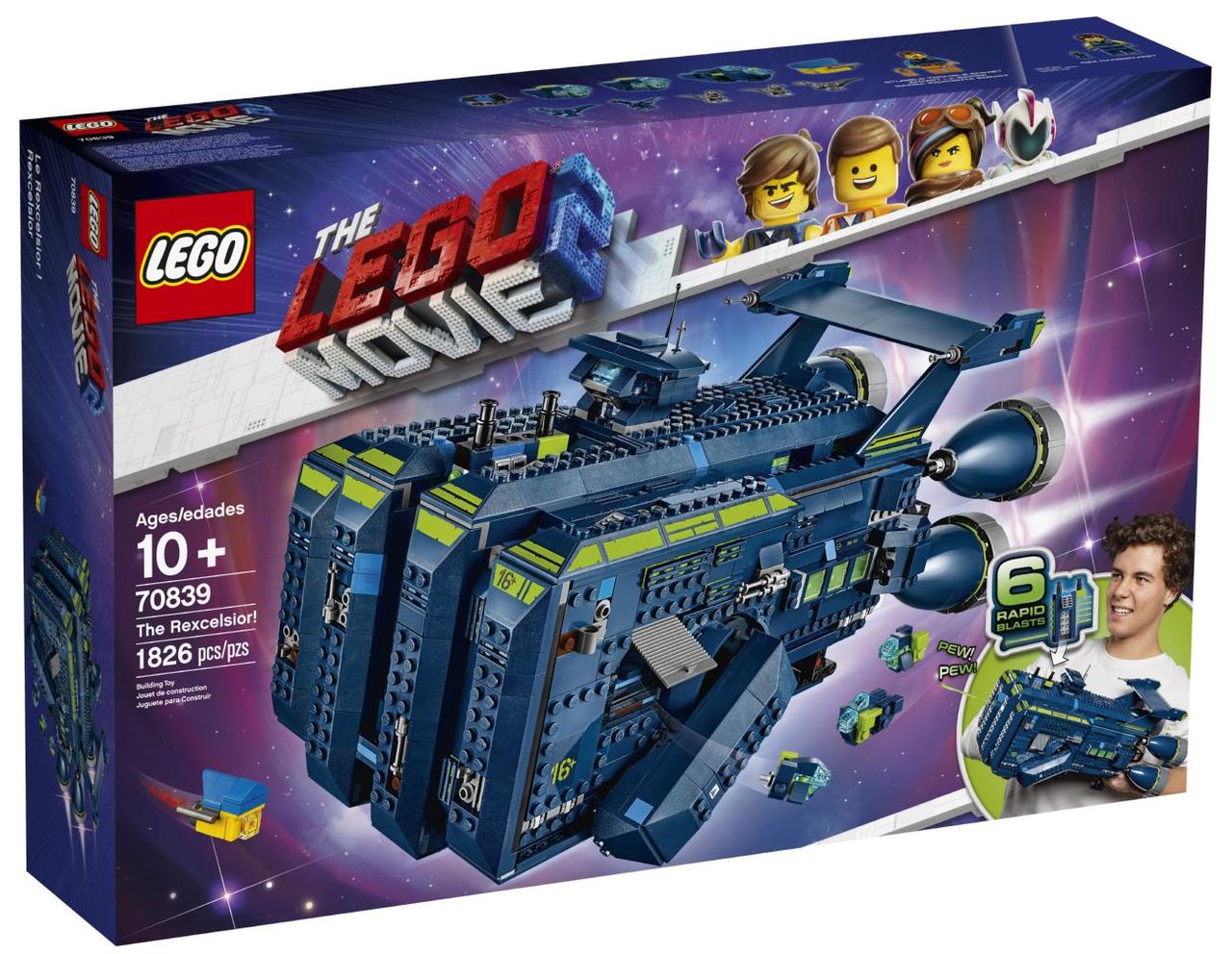 

Lego Movie 2 Рэксельсиор! 70839